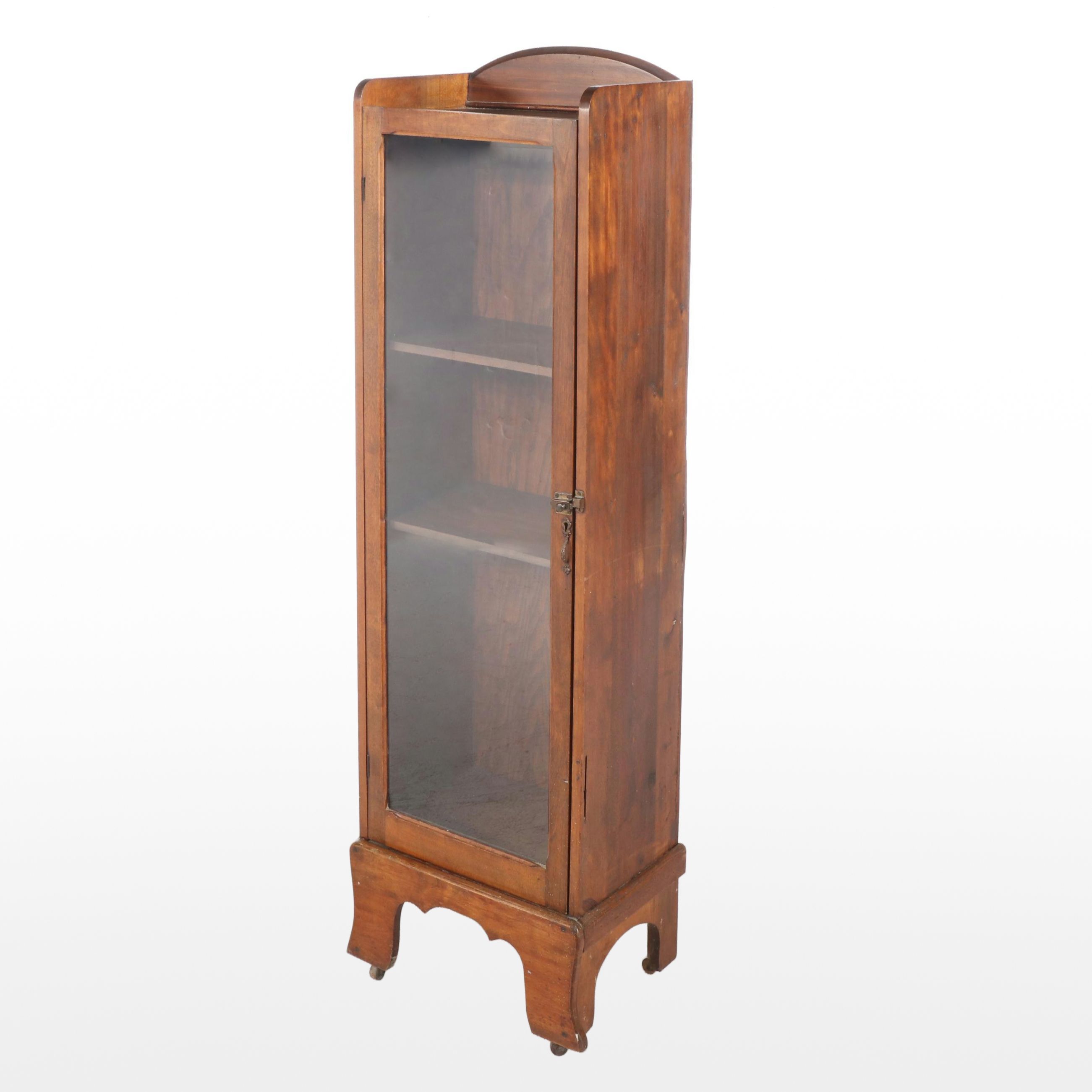 American Birch and Oak Bookcase, Early 20th Century