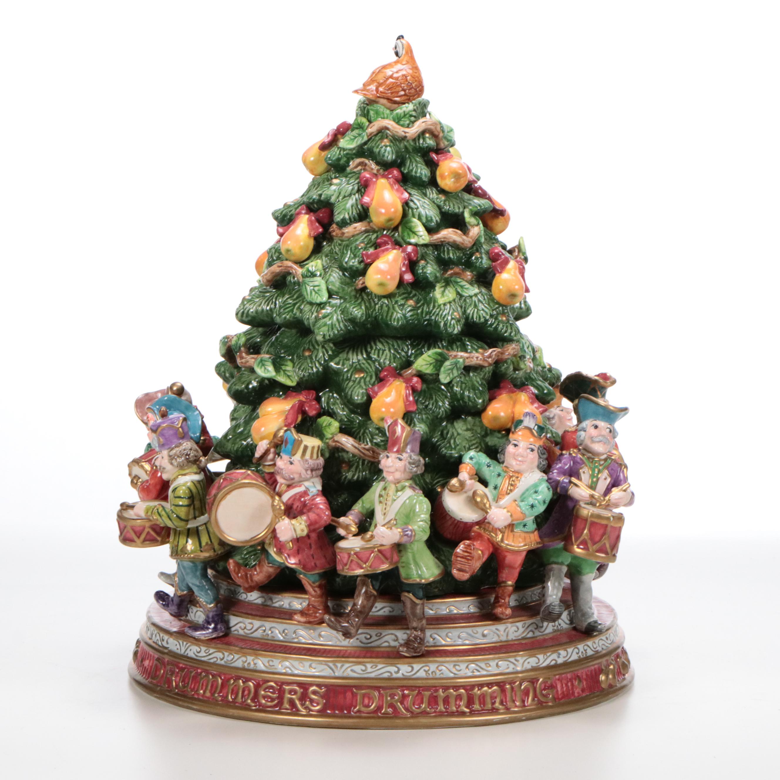 Fitz and Floyd "Twelve Days of Christmas" Cookie Jar