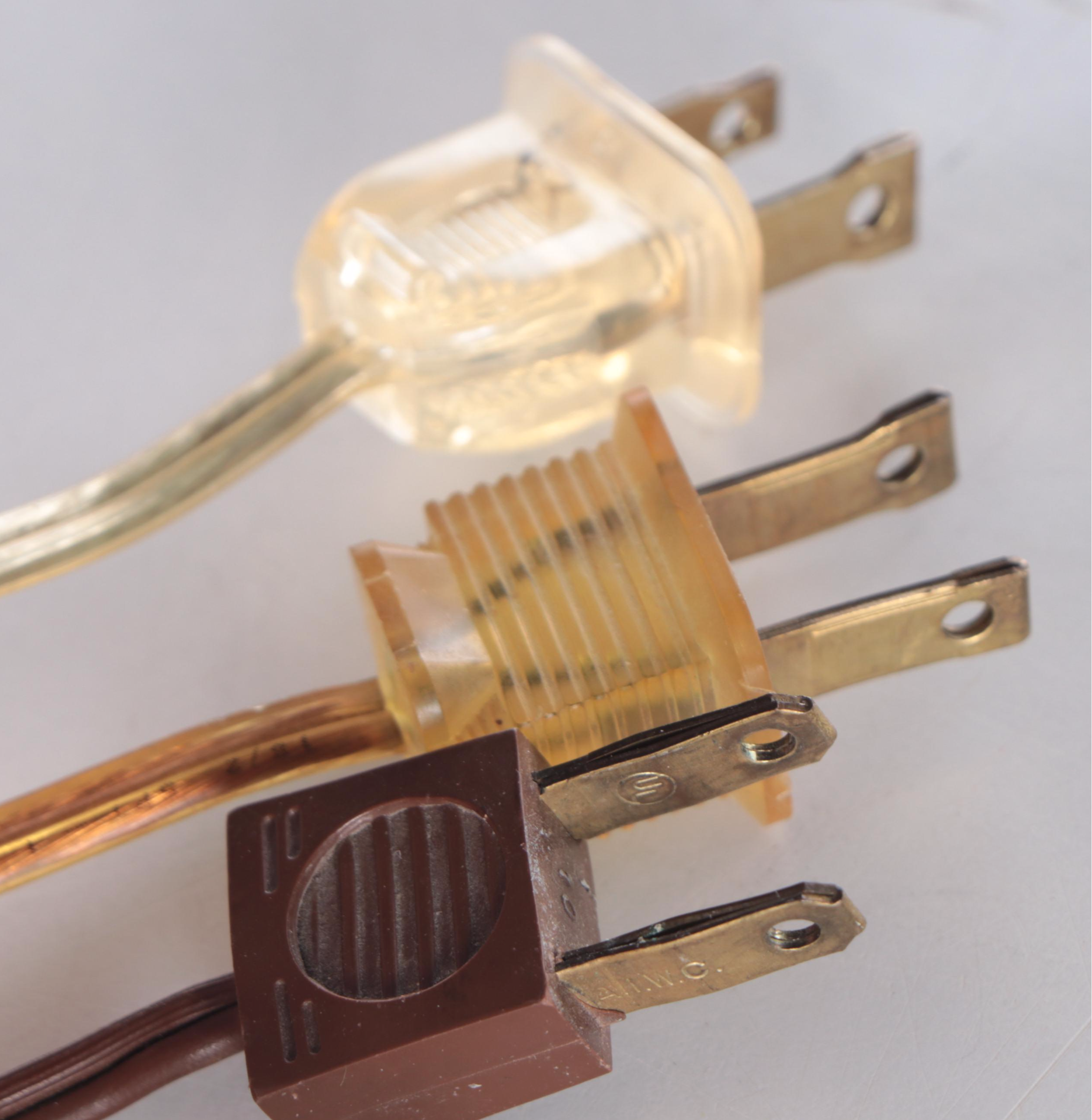 Stiffel and Westwood Brass With Rembrandt Type Torchiere Table Lamps