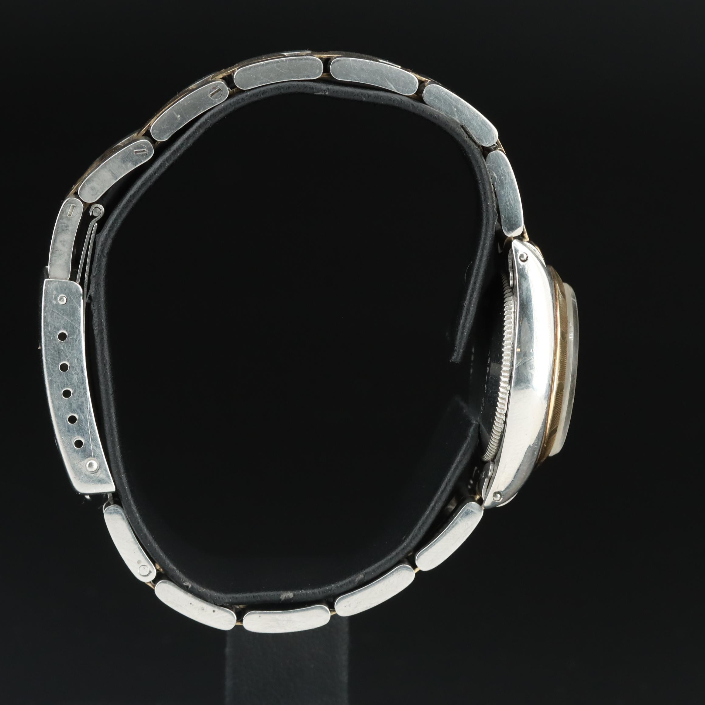 1974 Rolex 14K and Stainless Steel Oyster Perpetual Watch