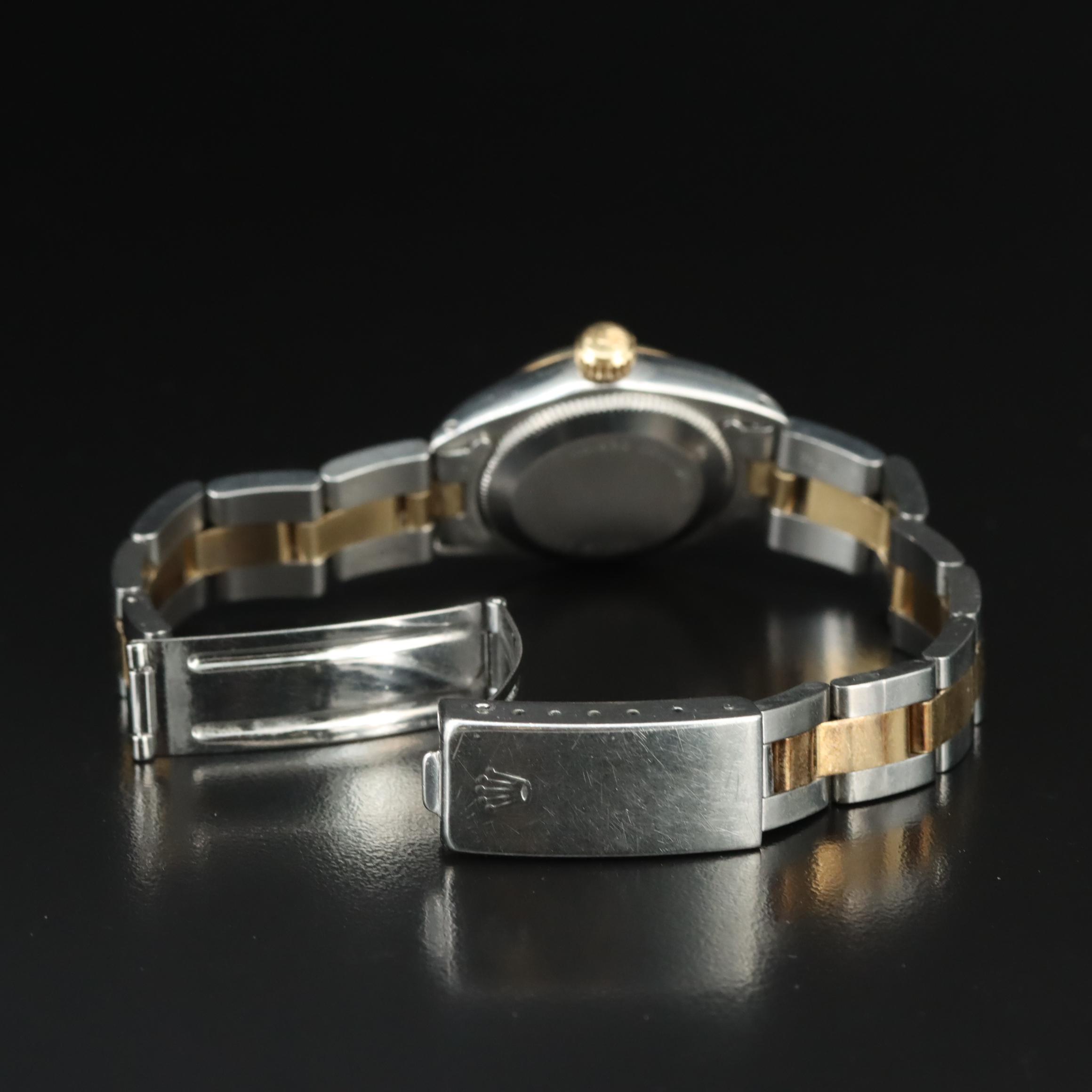 1974 Rolex 14K and Stainless Steel Oyster Perpetual Watch