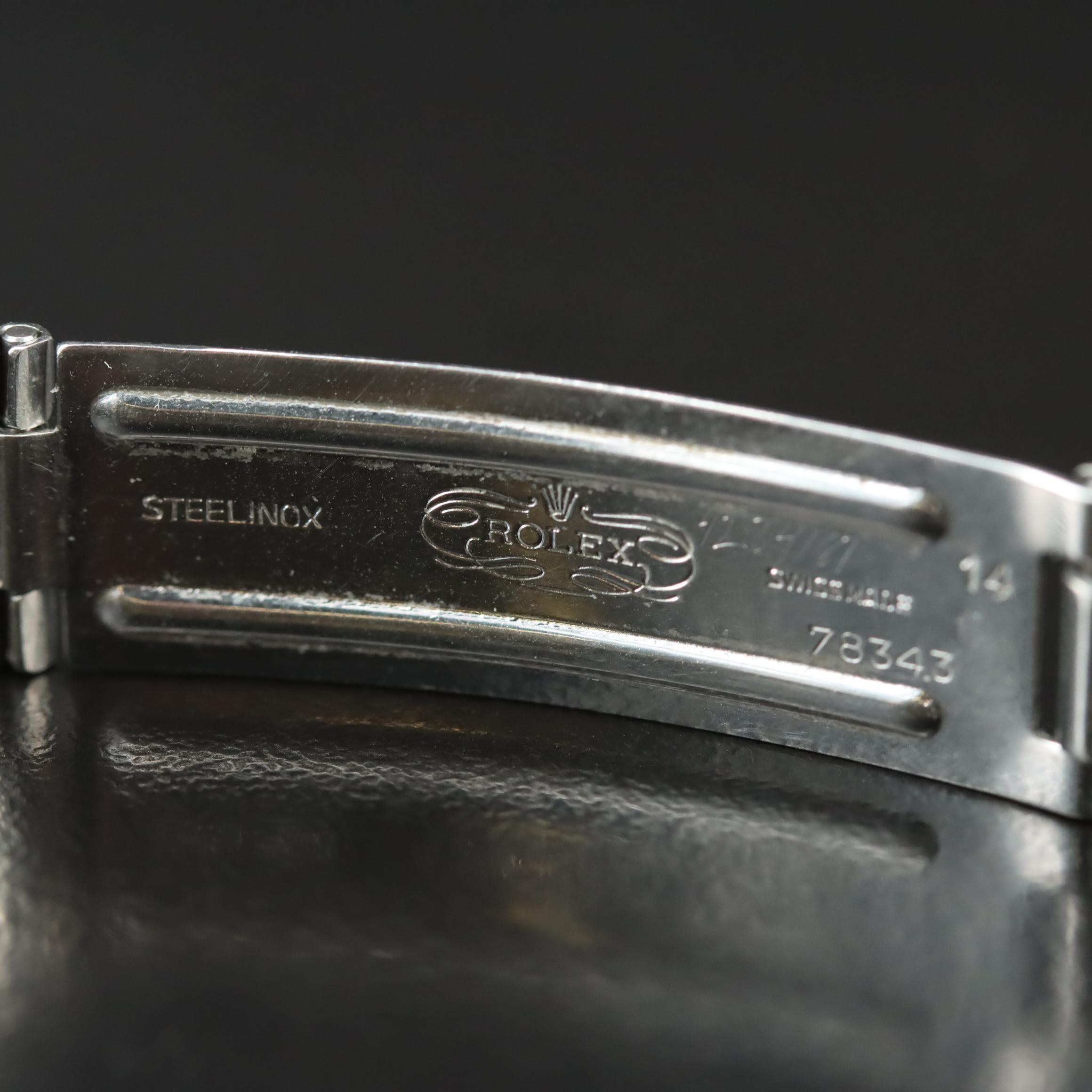 1974 Rolex 14K and Stainless Steel Oyster Perpetual Watch