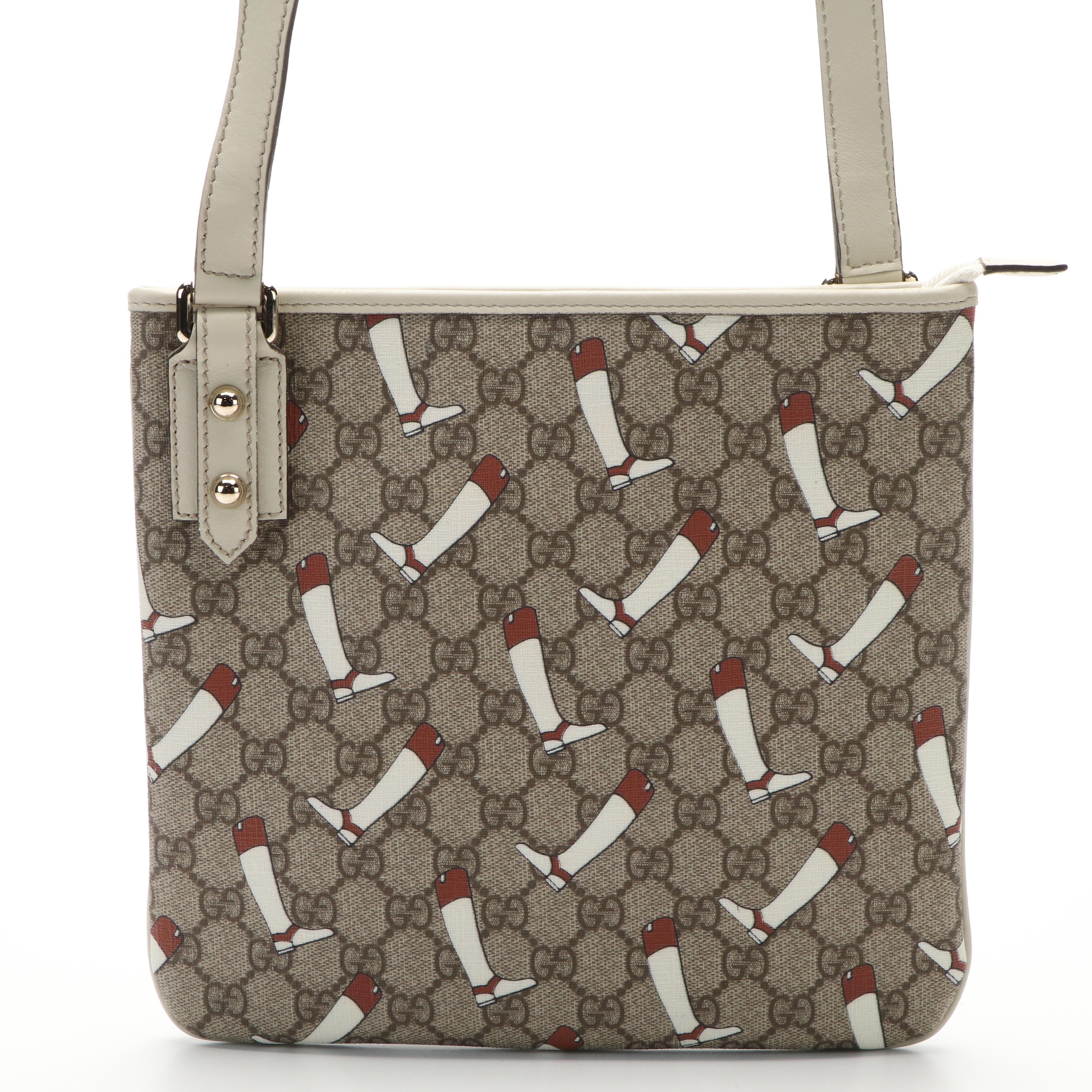 Gucci The Boot GG Supreme Messenger Bag
