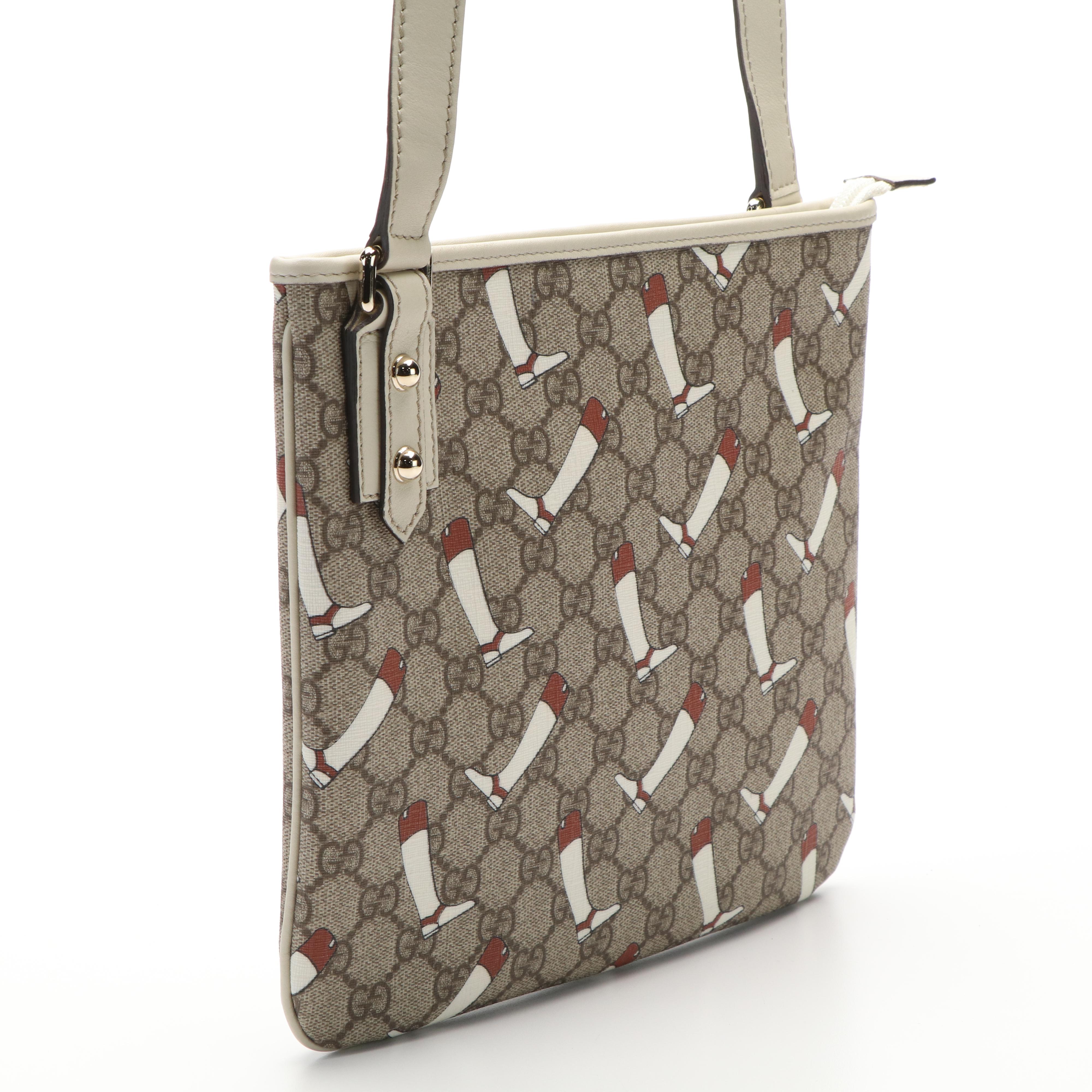 Gucci The Boot GG Supreme Messenger Bag