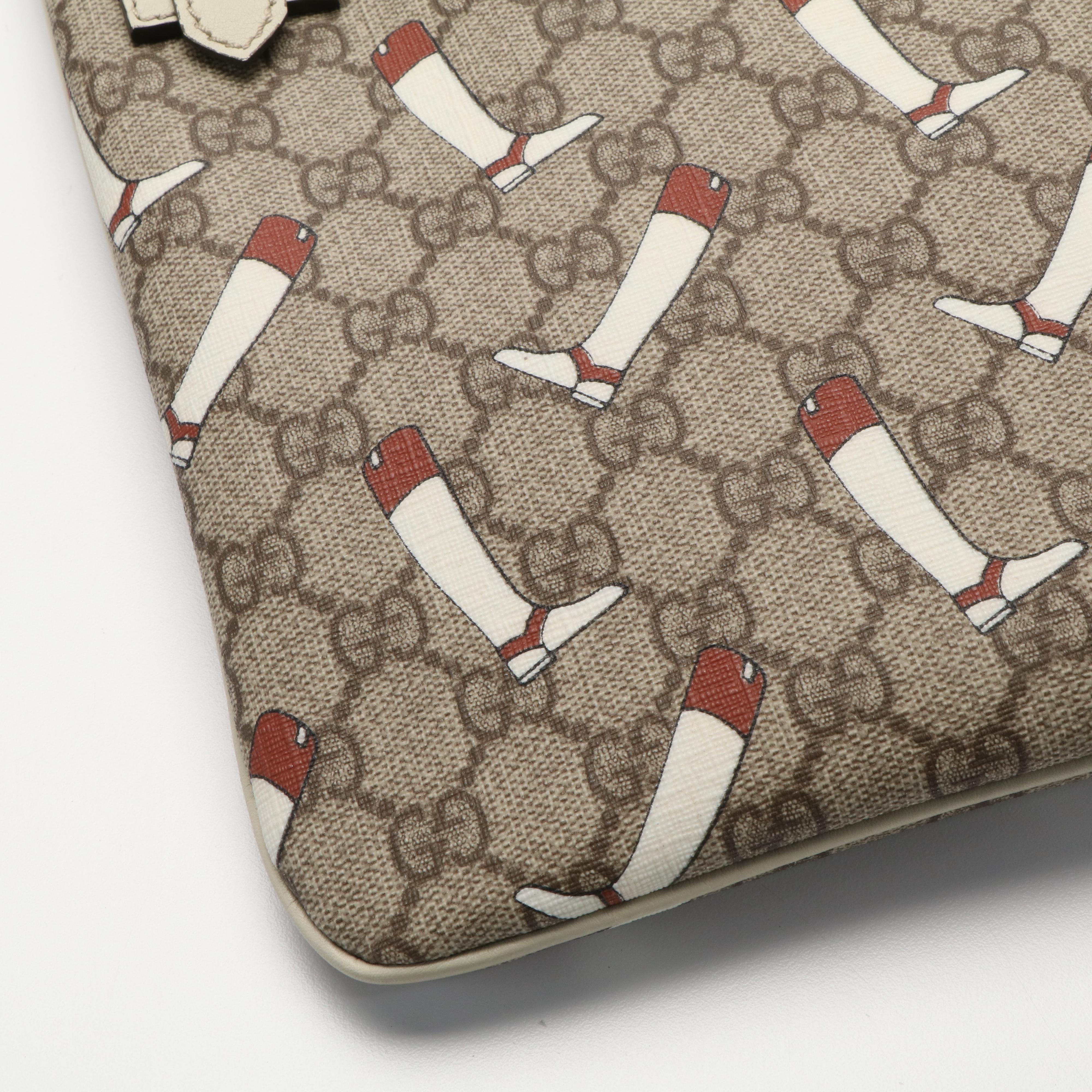 Gucci The Boot GG Supreme Messenger Bag