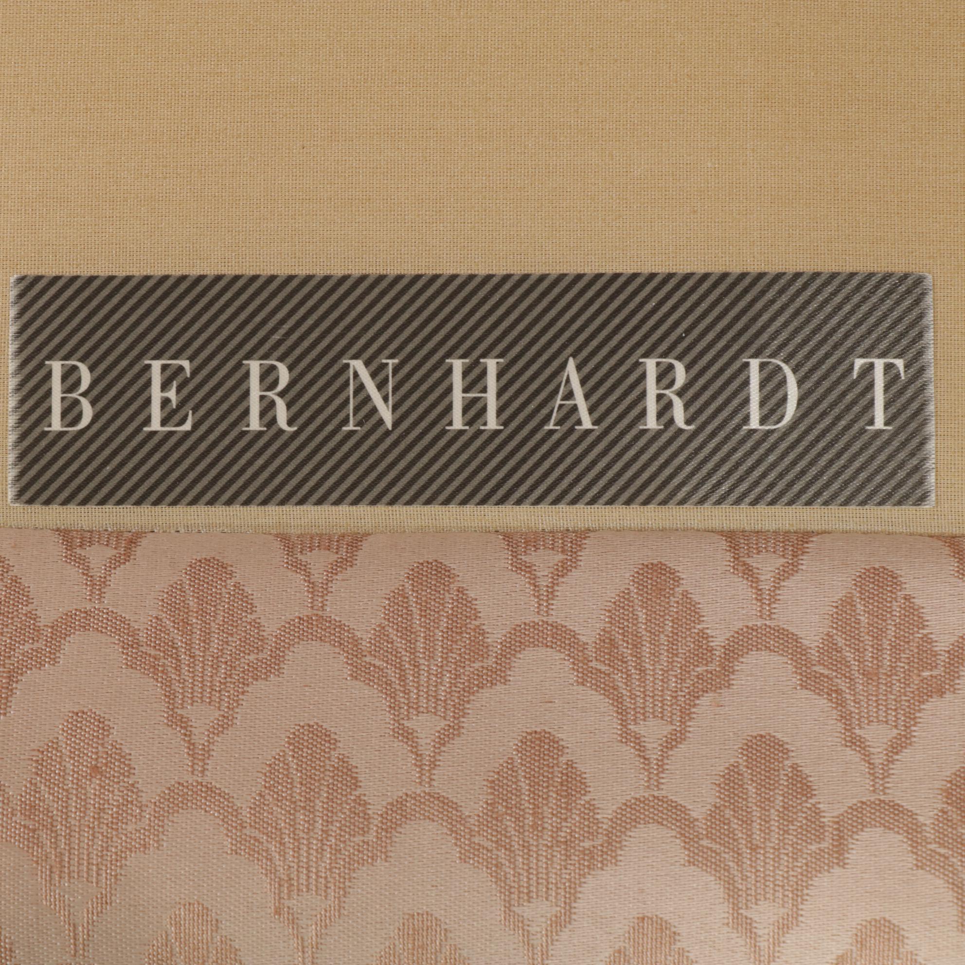 Bernhardt Furniture Chippendale Style Wing Back Armchair, Late 20th Century