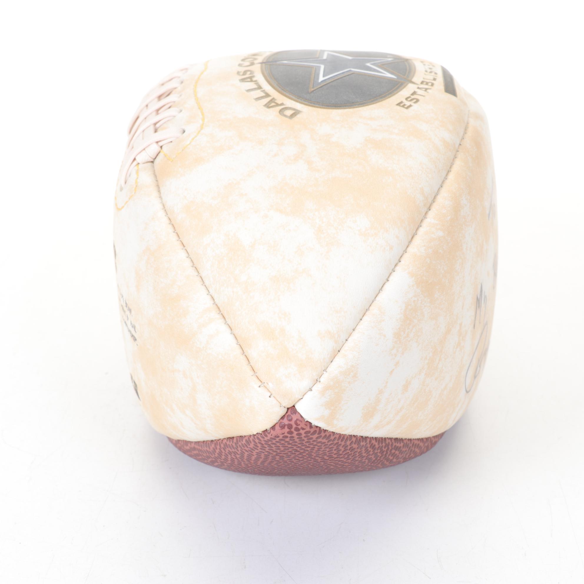 Dallas Cowboys Limited Edition Football Signed by Roger Staubach