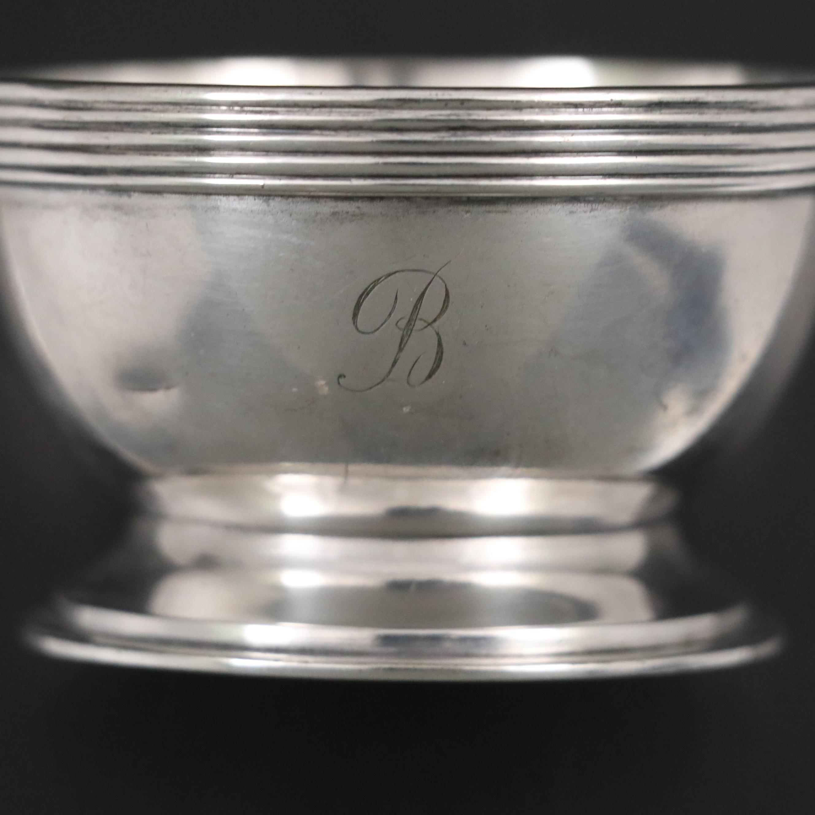 Tiffany & Co. Silver Soldered Footed Table Salts