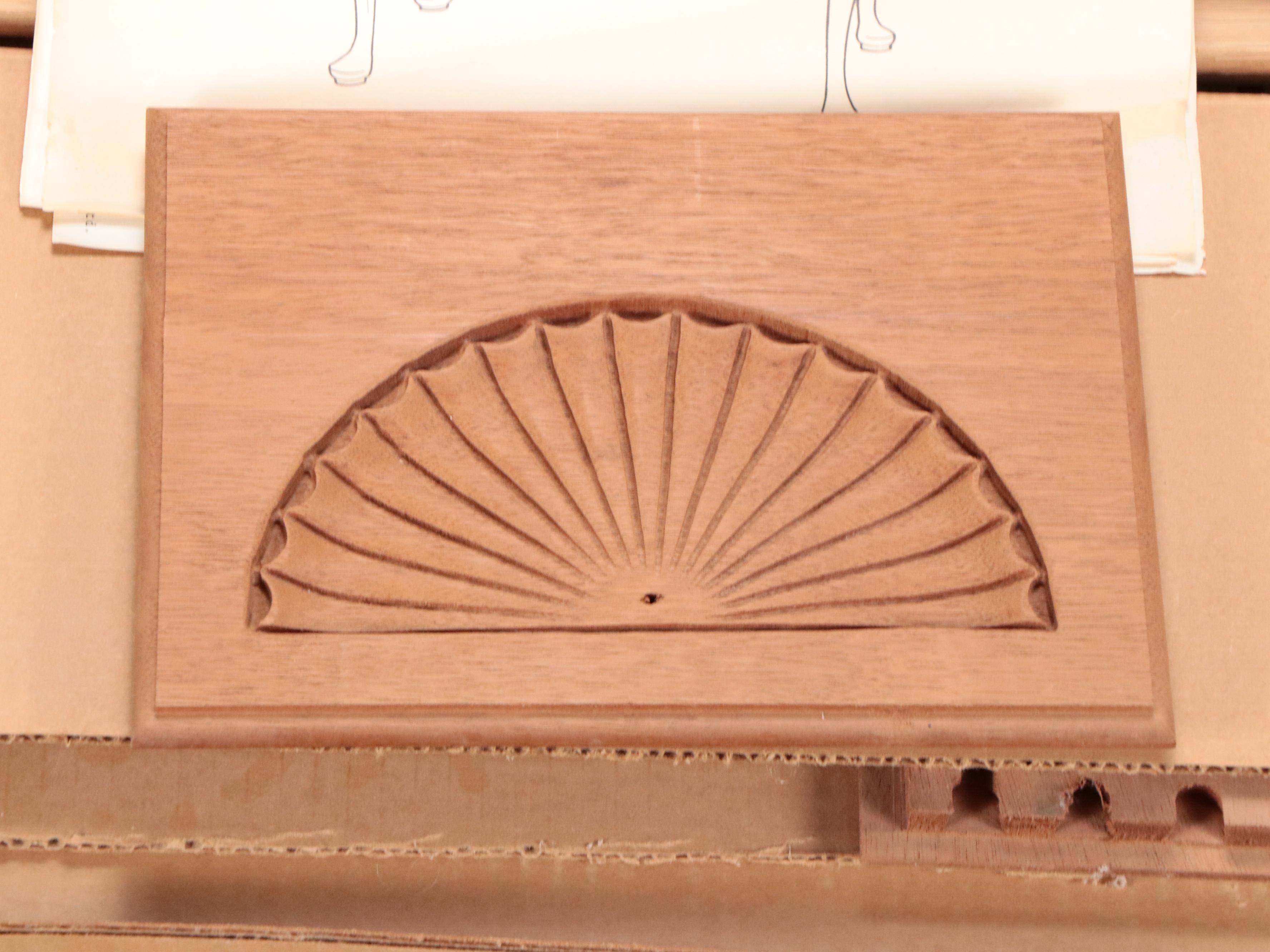 The Bartley Collection Ltd. Queen Anne Style Wood Lowboy