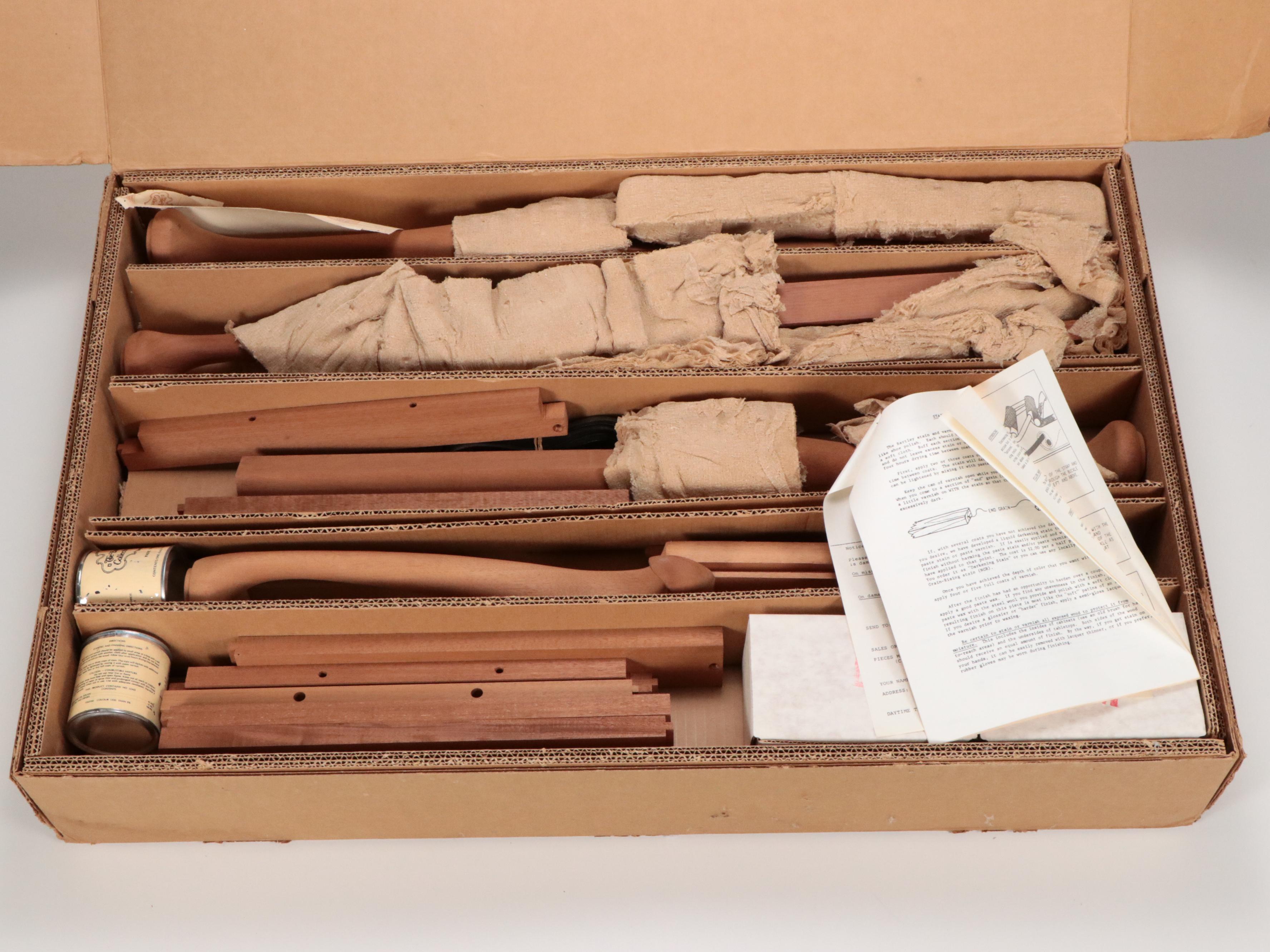 The Bartley Collection Ltd. Queen Anne Style Wood Lowboy