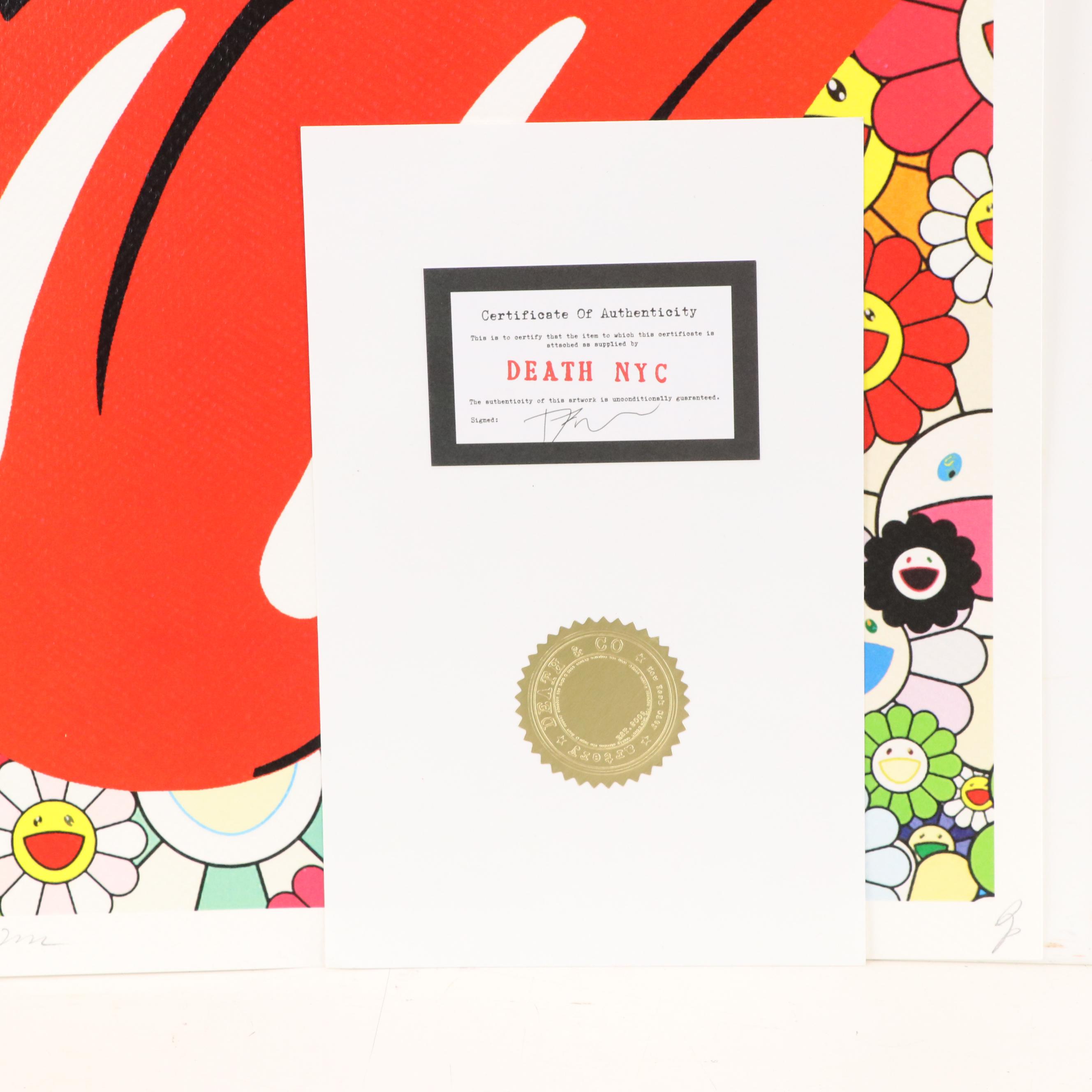 Death NYC Graphic Digital Print, 21st Century