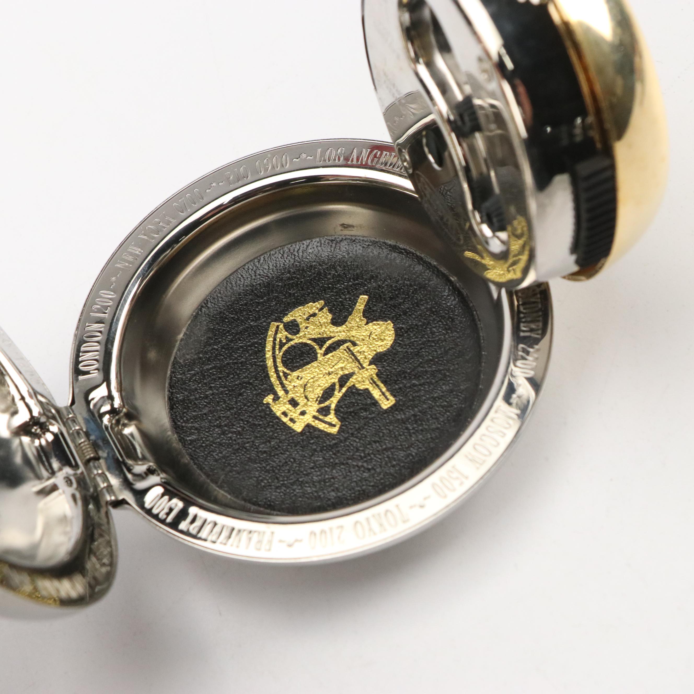 Pinnacle Mint NASCAR Drivers Collectible Coins with Pogs and Pocket Watch