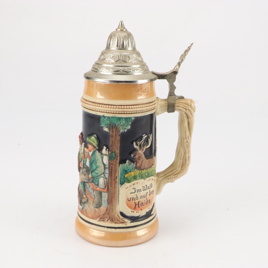 A.J. Thewalt Western Germany Earthenware Beer Steins Everything But