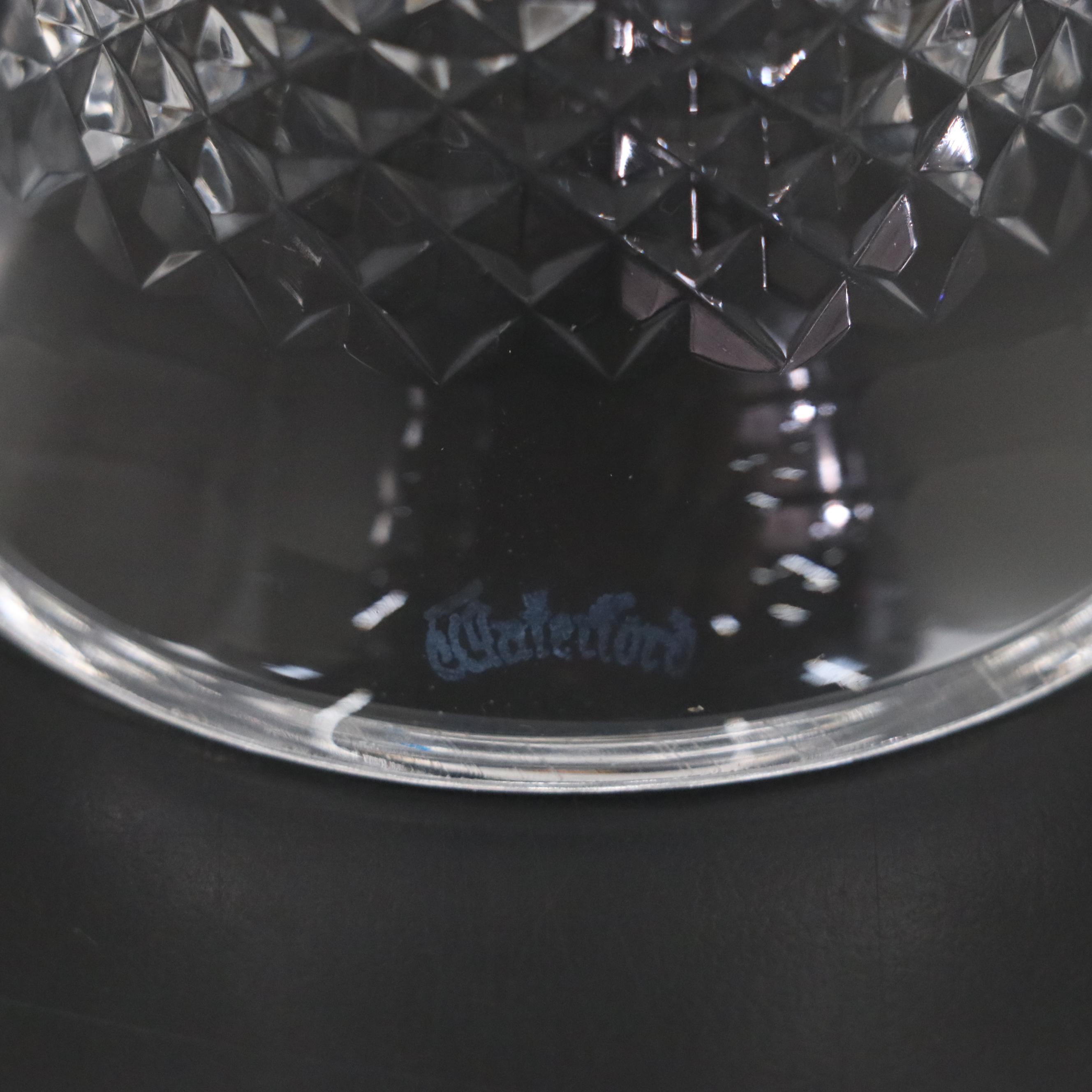 Waterford "Colleen Short Stem" Bell, Crystal Golf Club Head Paperweight, Vases