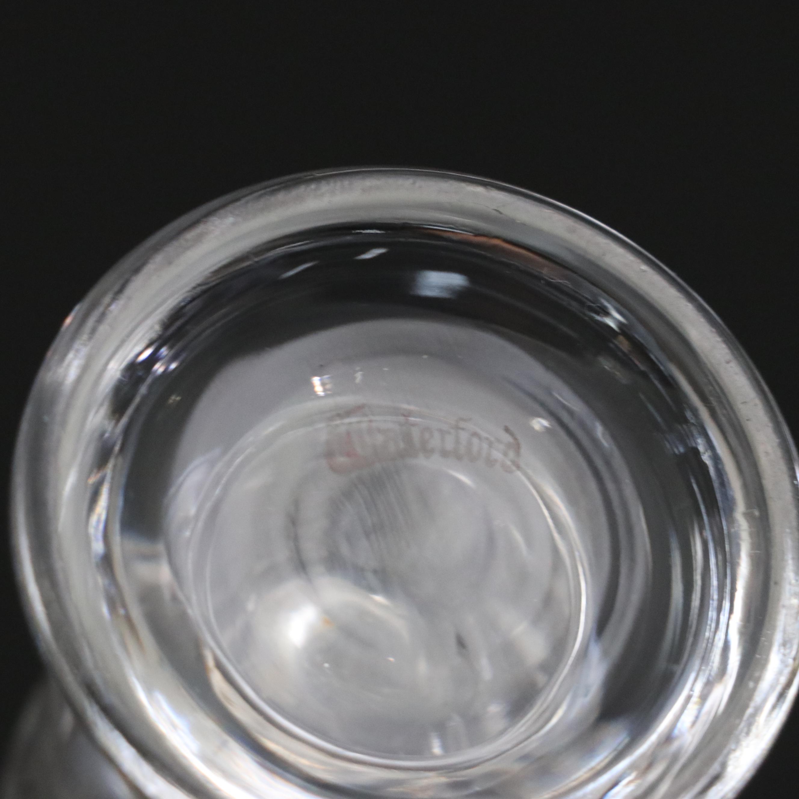 Waterford "Colleen Short Stem" Bell, Crystal Golf Club Head Paperweight, Vases