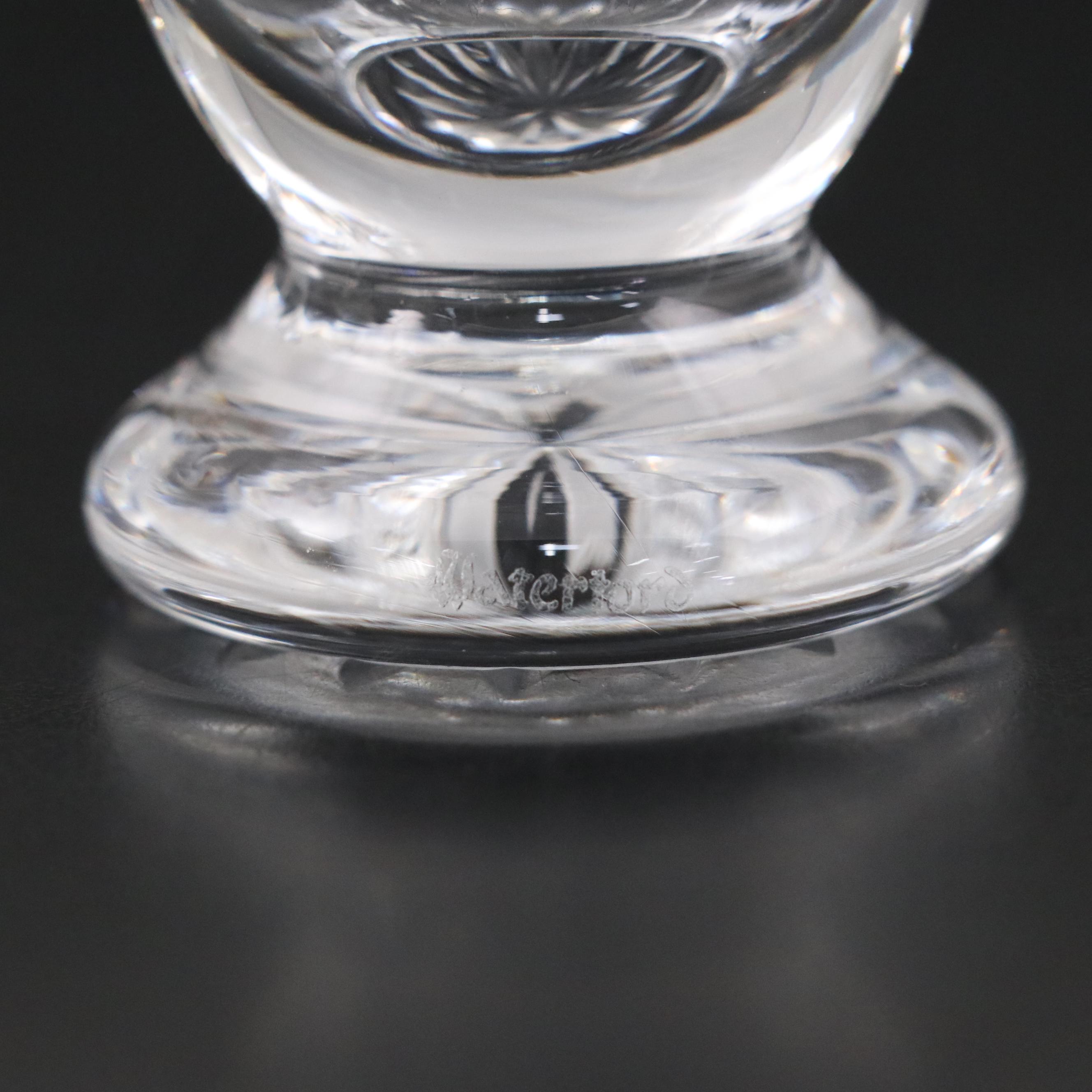 Waterford "Colleen Short Stem" Bell, Crystal Golf Club Head Paperweight, Vases