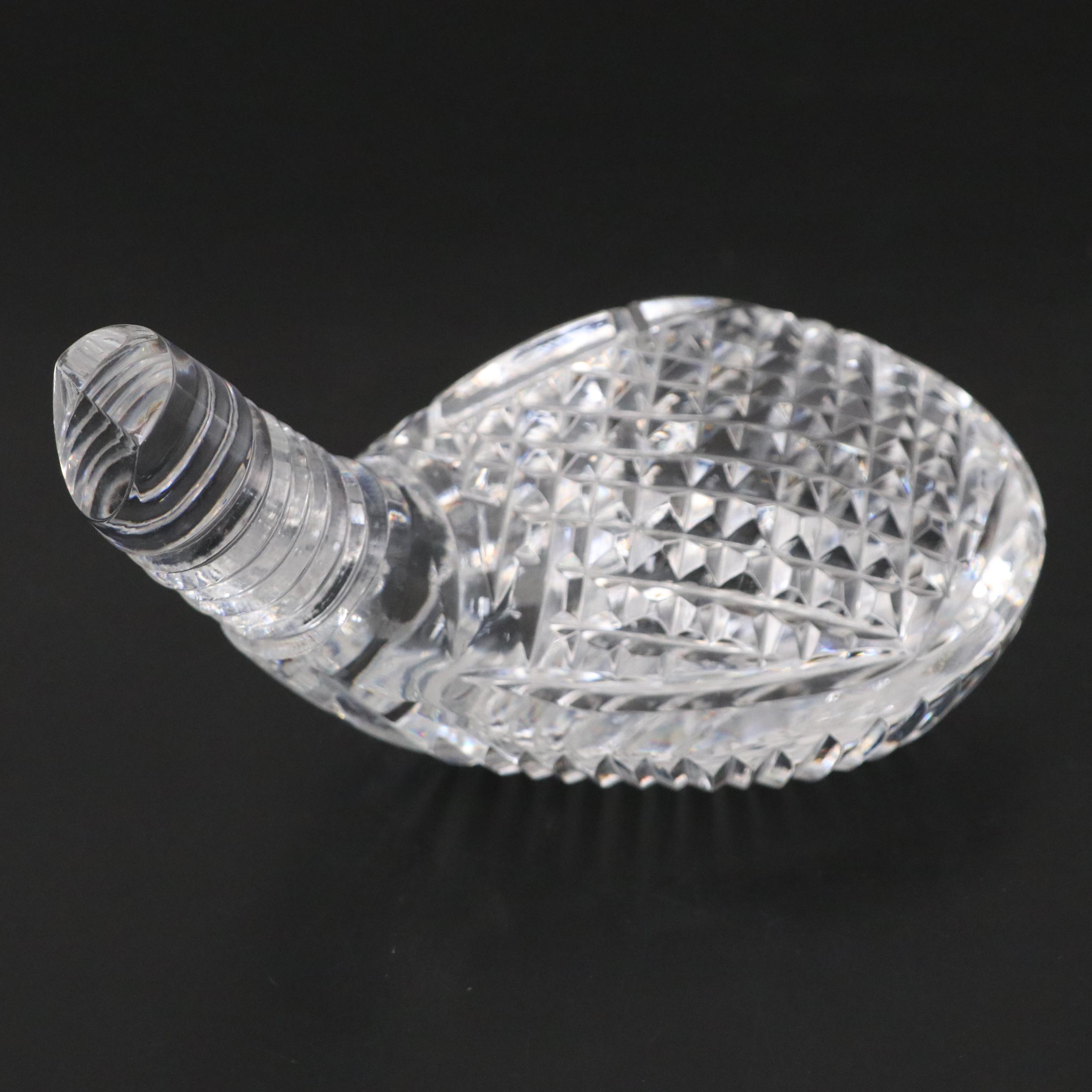 Waterford "Colleen Short Stem" Bell, Crystal Golf Club Head Paperweight, Vases