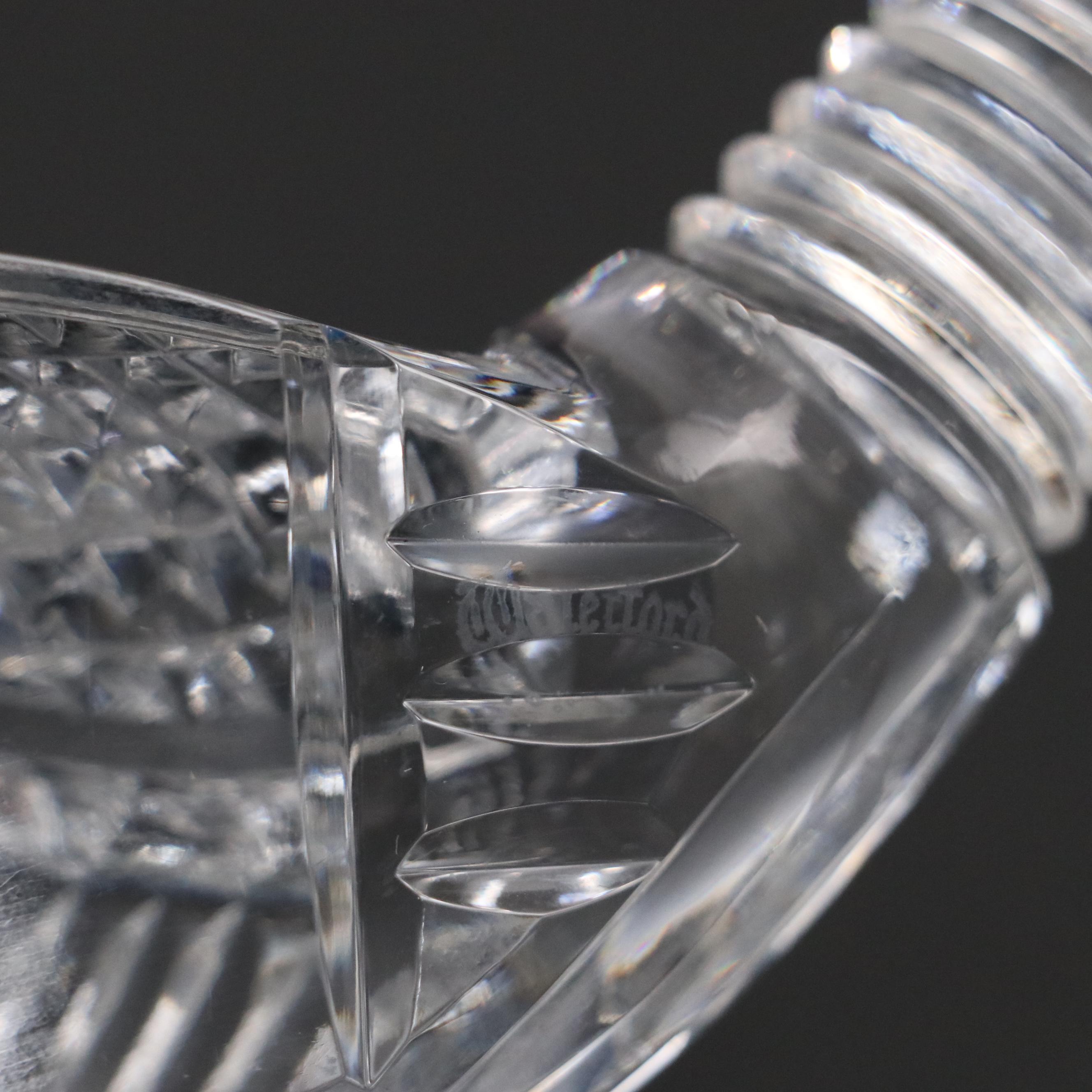 Waterford "Colleen Short Stem" Bell, Crystal Golf Club Head Paperweight, Vases