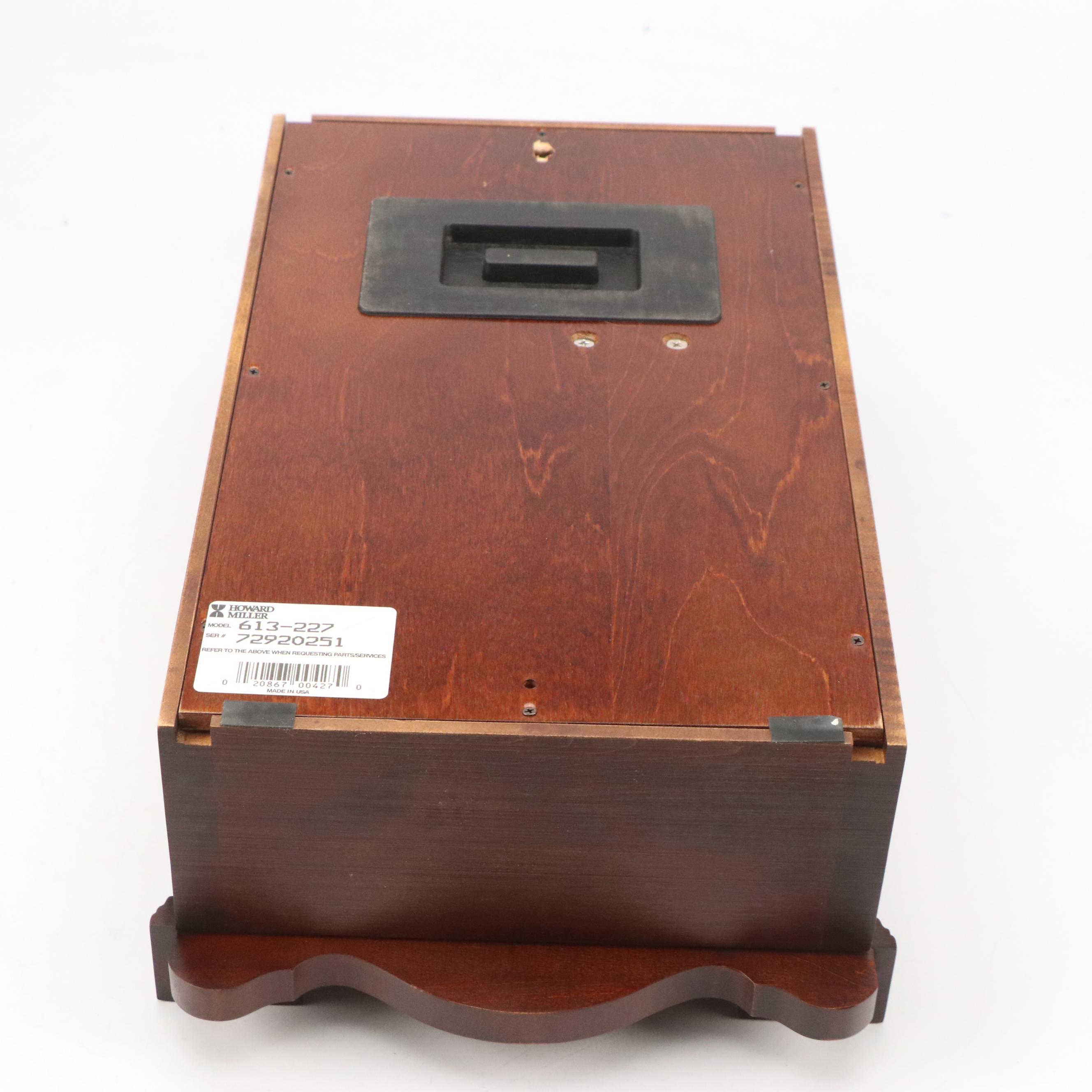 Howard Miller Model 613-227 Westminster Chime Wall Clock