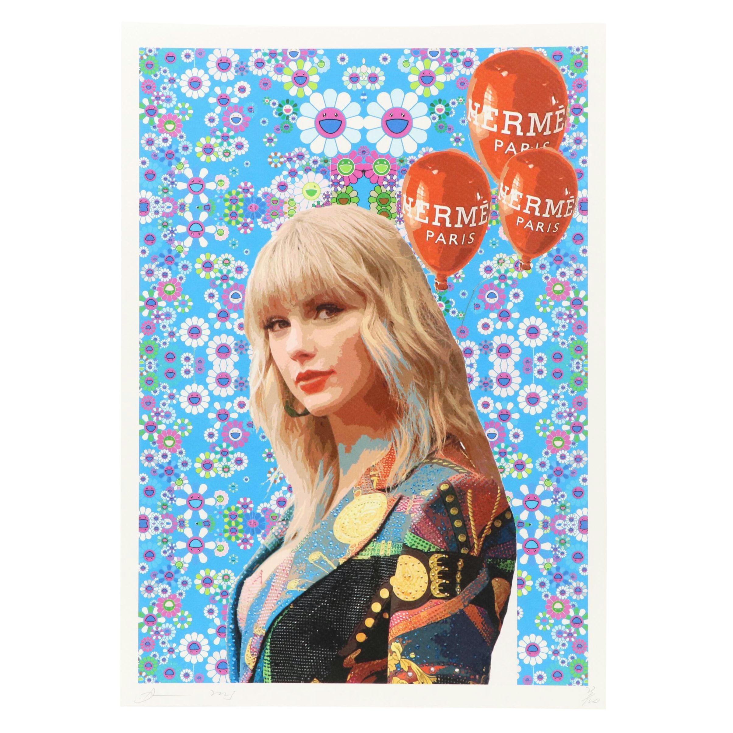 Death NYC Graphic Digital Print Featuring Taylor Swift, 2023
