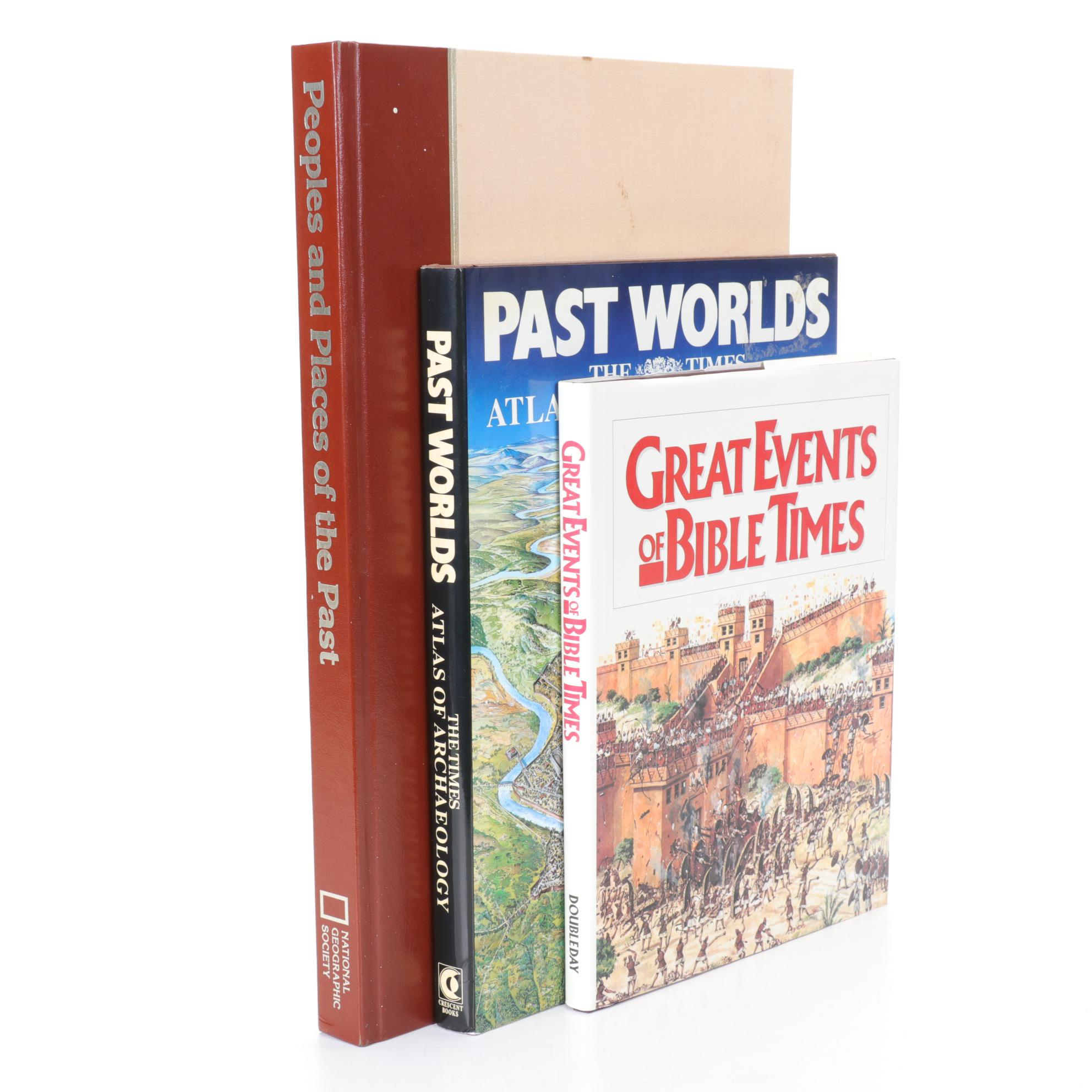 "Great Events of Bible Times" and Other World History Hardcover Books
