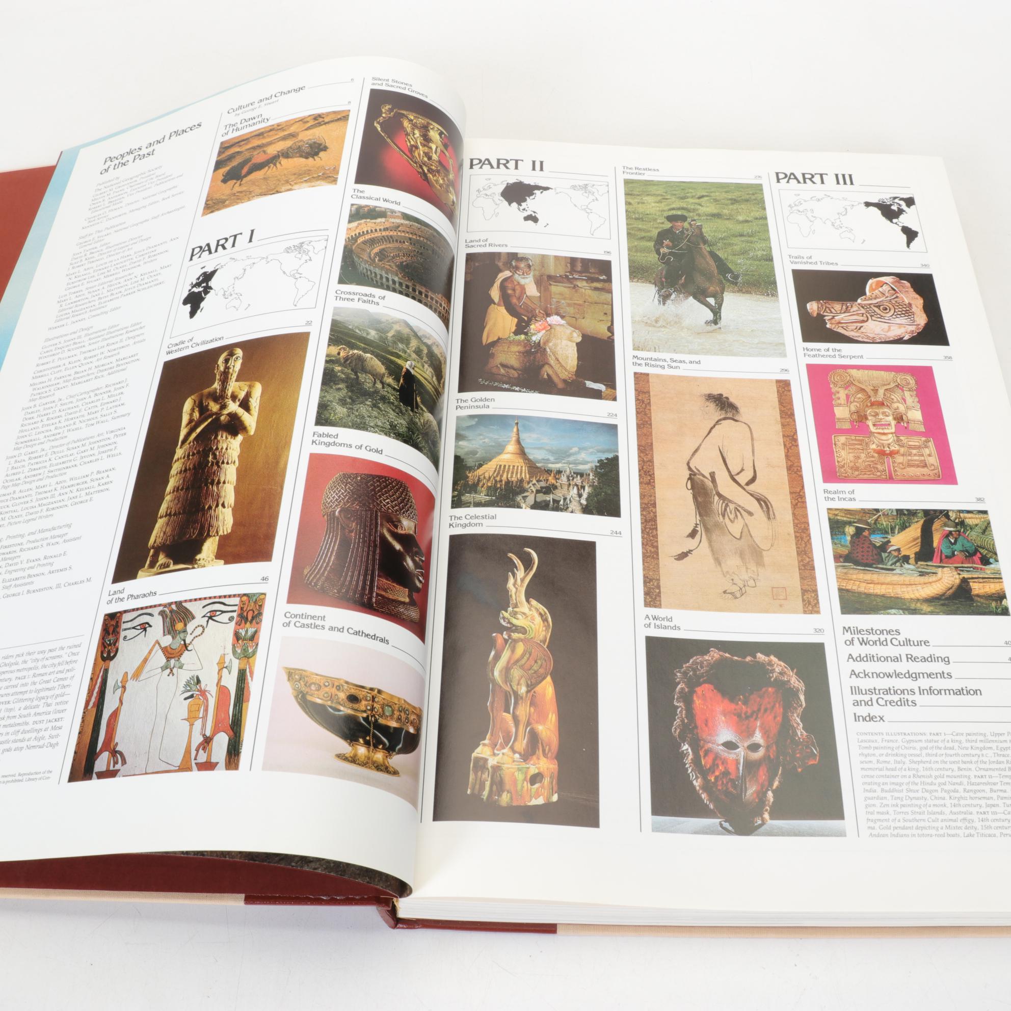 "Great Events of Bible Times" and Other World History Hardcover Books