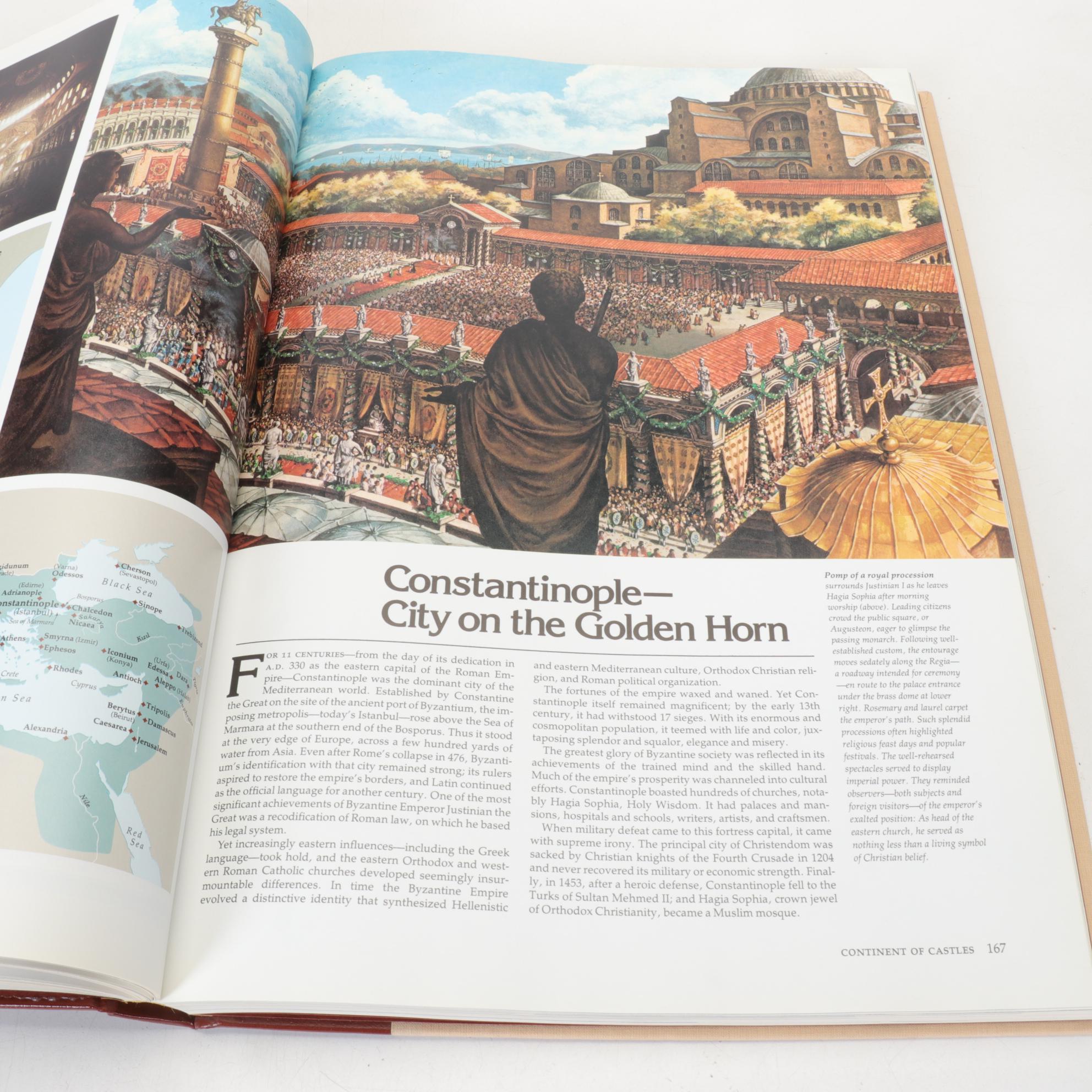 "Great Events of Bible Times" and Other World History Hardcover Books