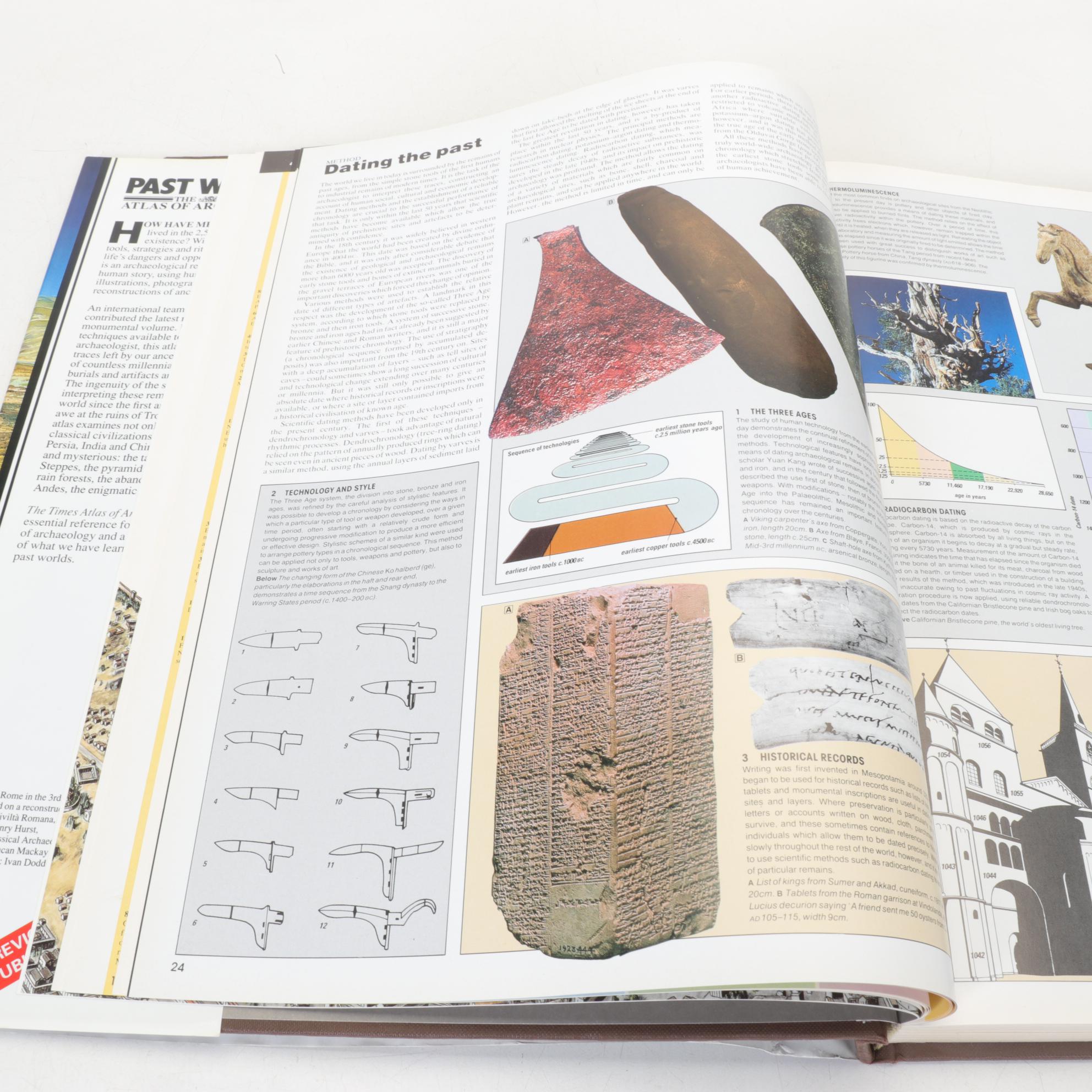 "Great Events of Bible Times" and Other World History Hardcover Books