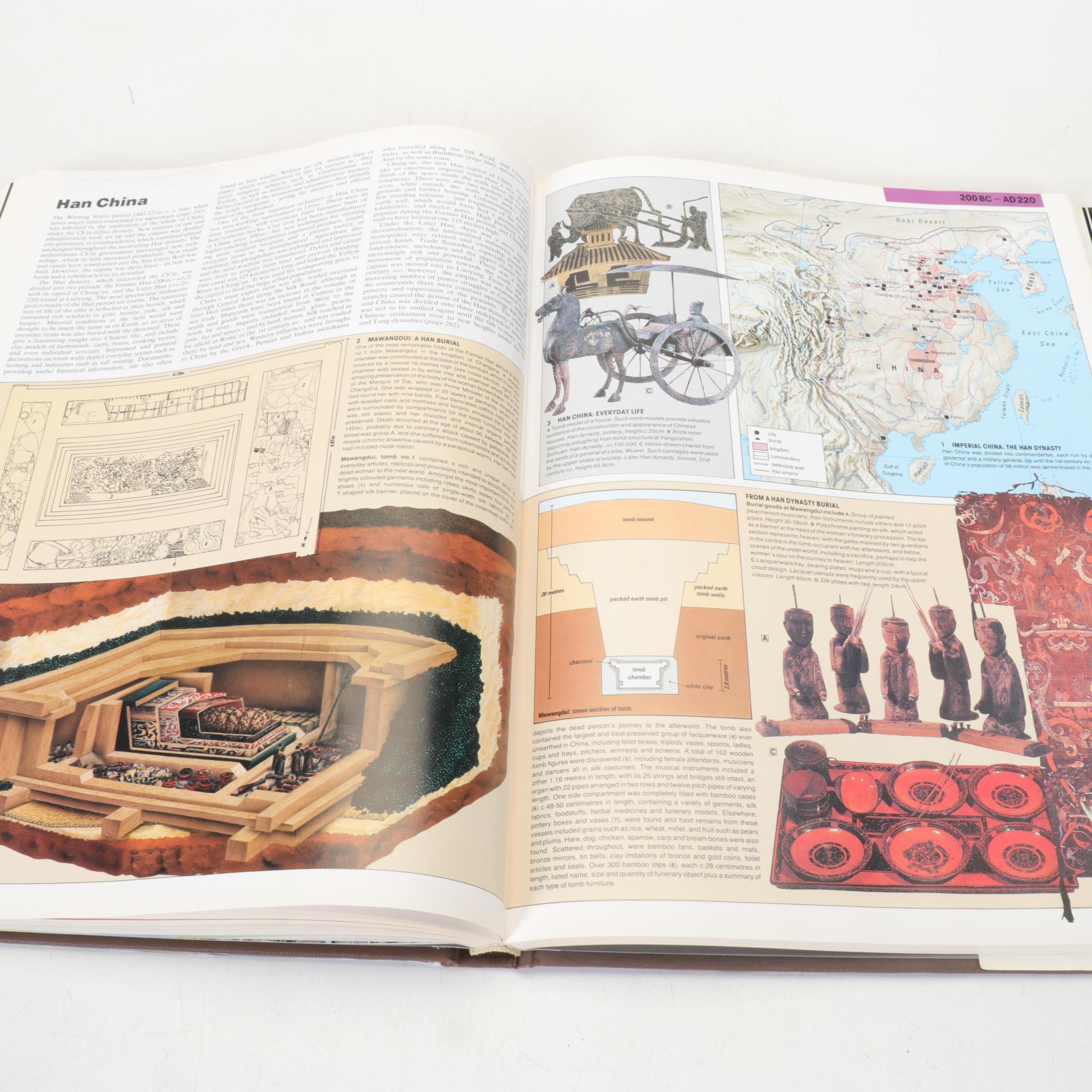 "Great Events of Bible Times" and Other World History Hardcover Books