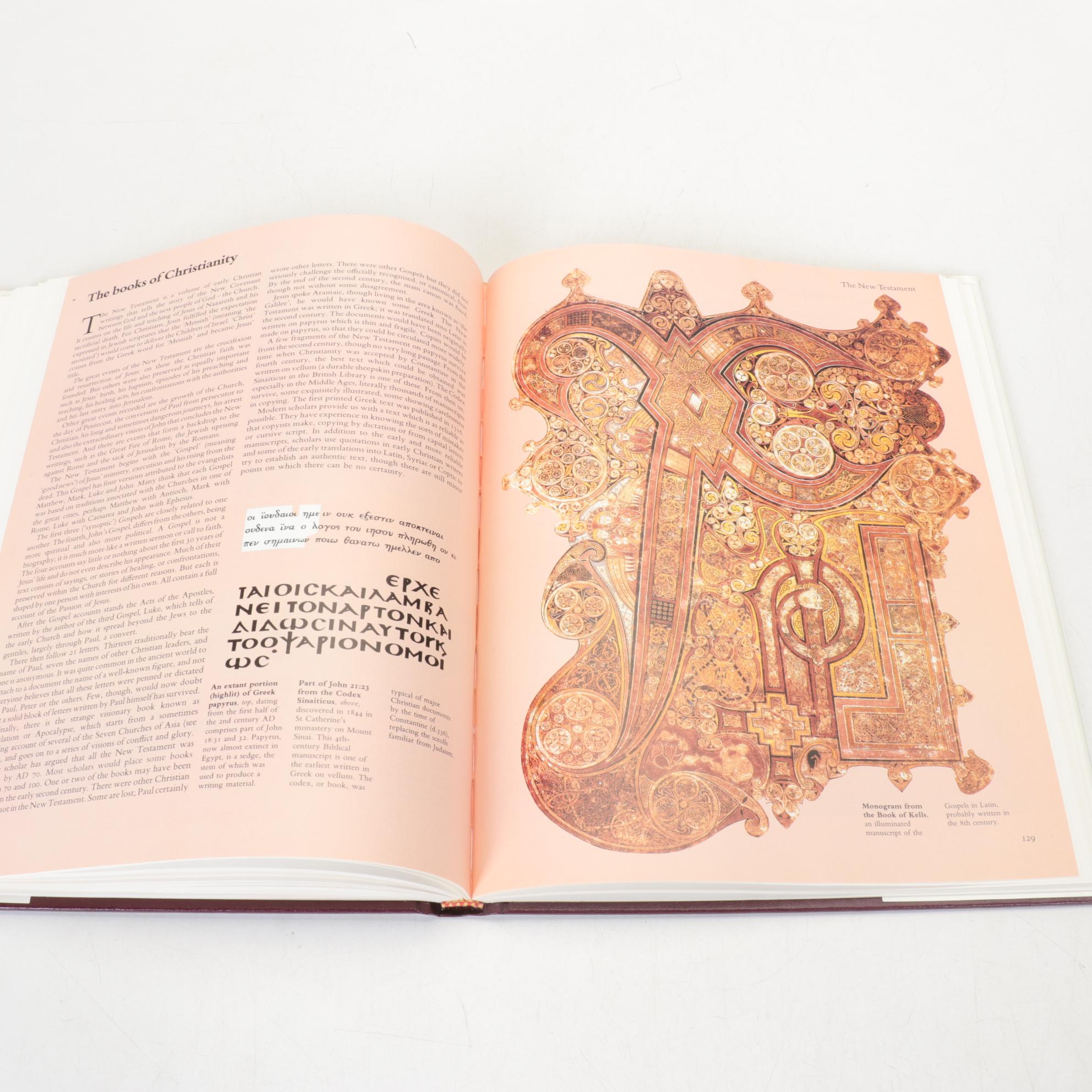 "Great Events of Bible Times" and Other World History Hardcover Books