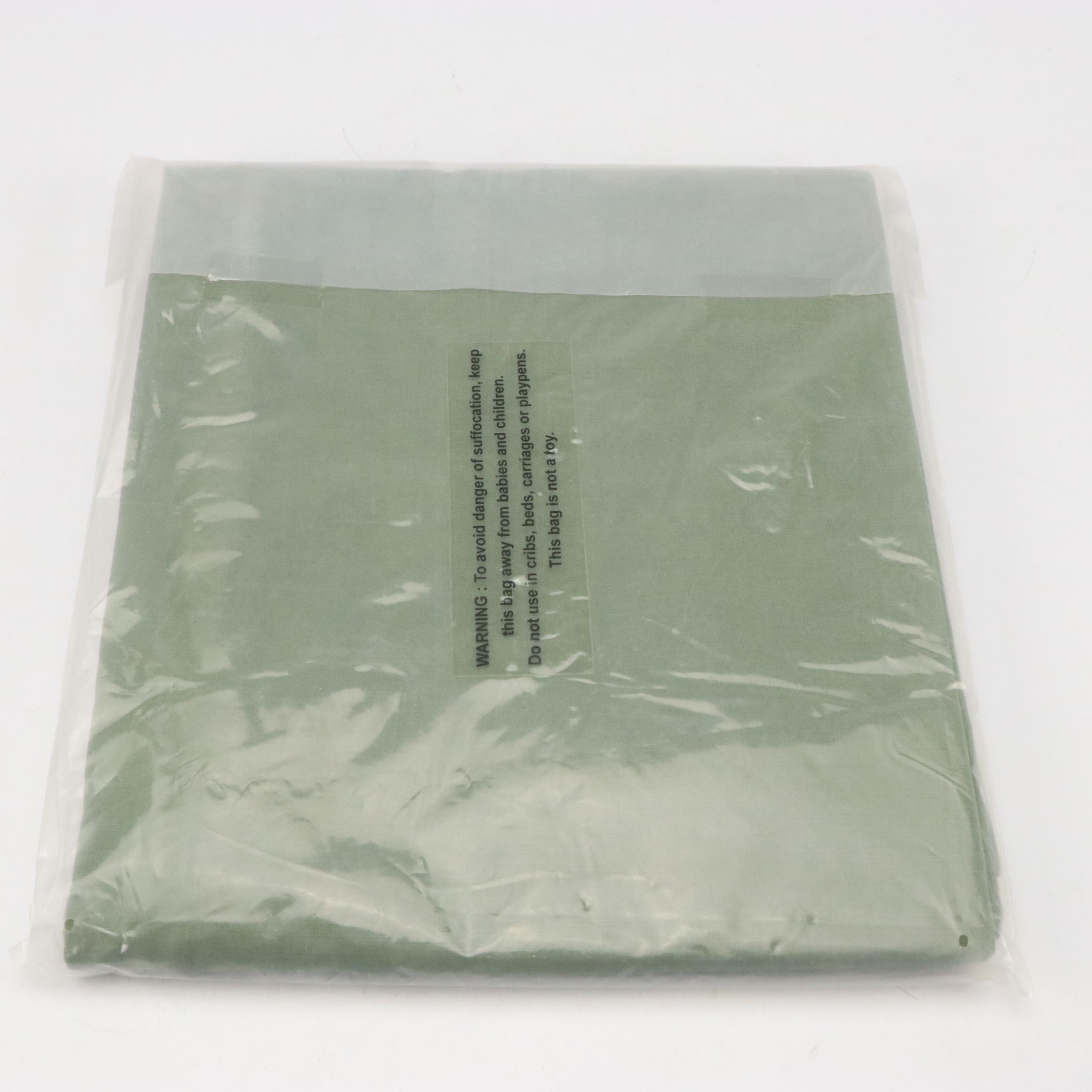 Sage Green Shower Curtain with Black Metal Rollerball Shower Curtain Rings