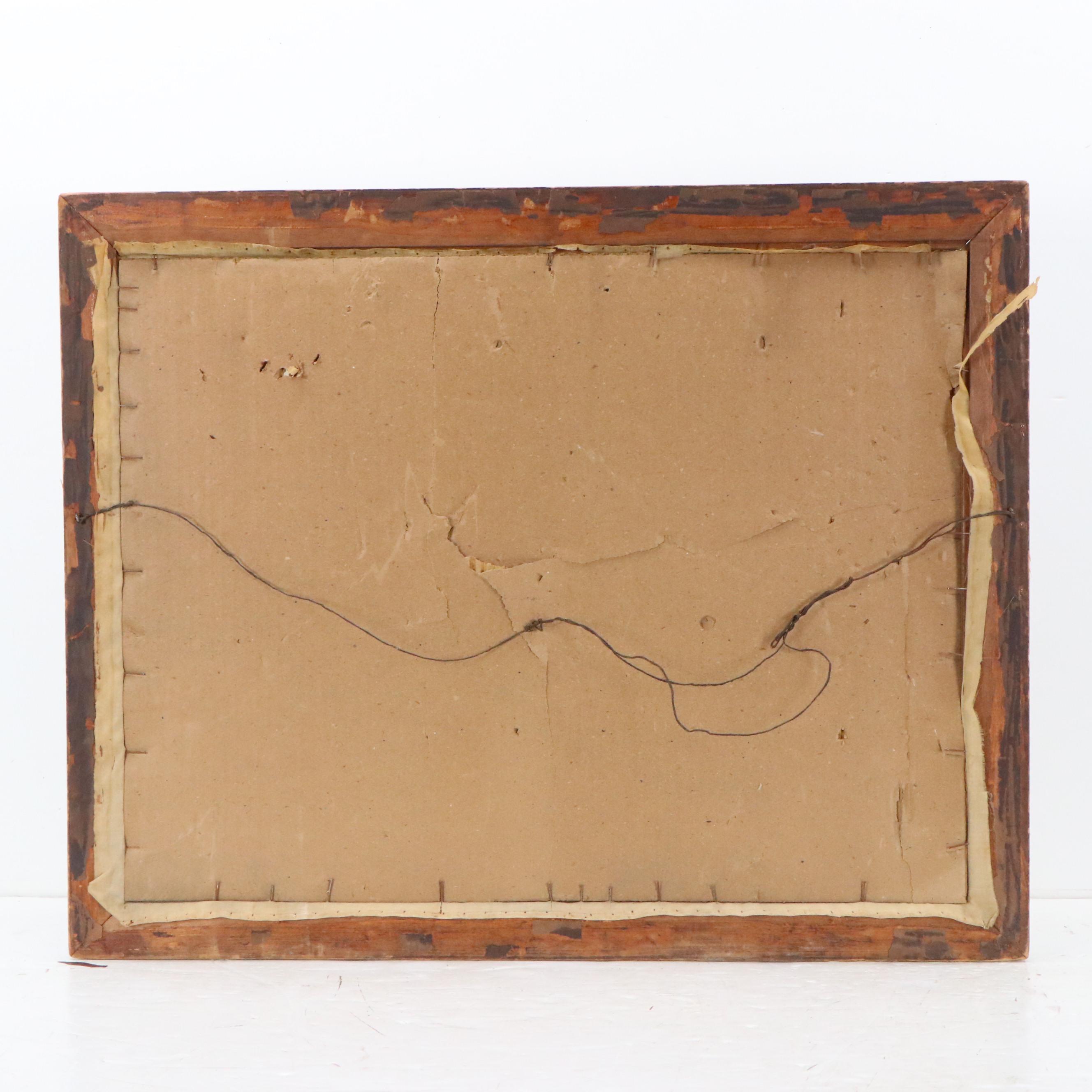 Japanese Gouache on Silk of Bird, Late 19th - Early 20th Century