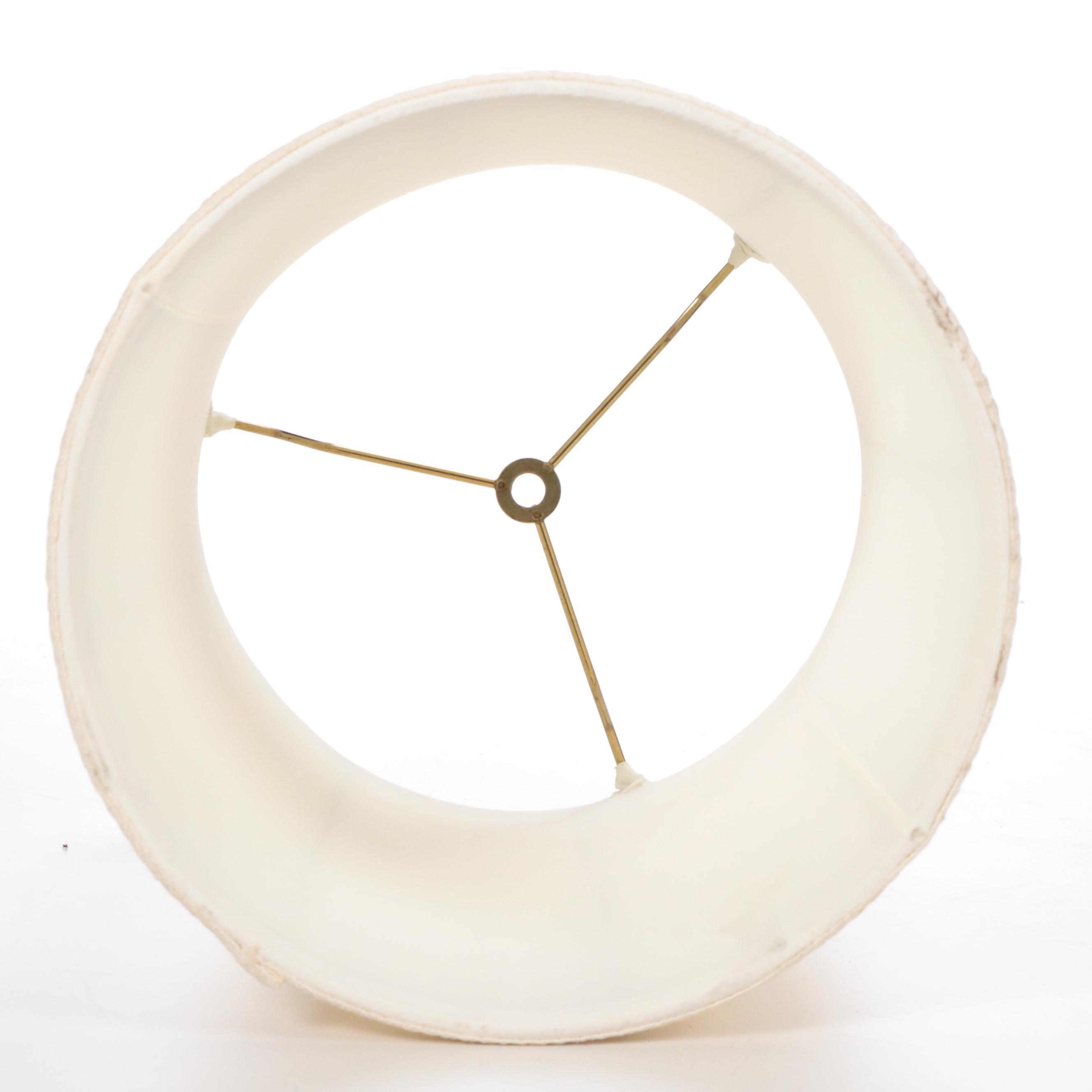 Westwood Pink and Black Marble and Brass Column Table Lamp with Silk Shade