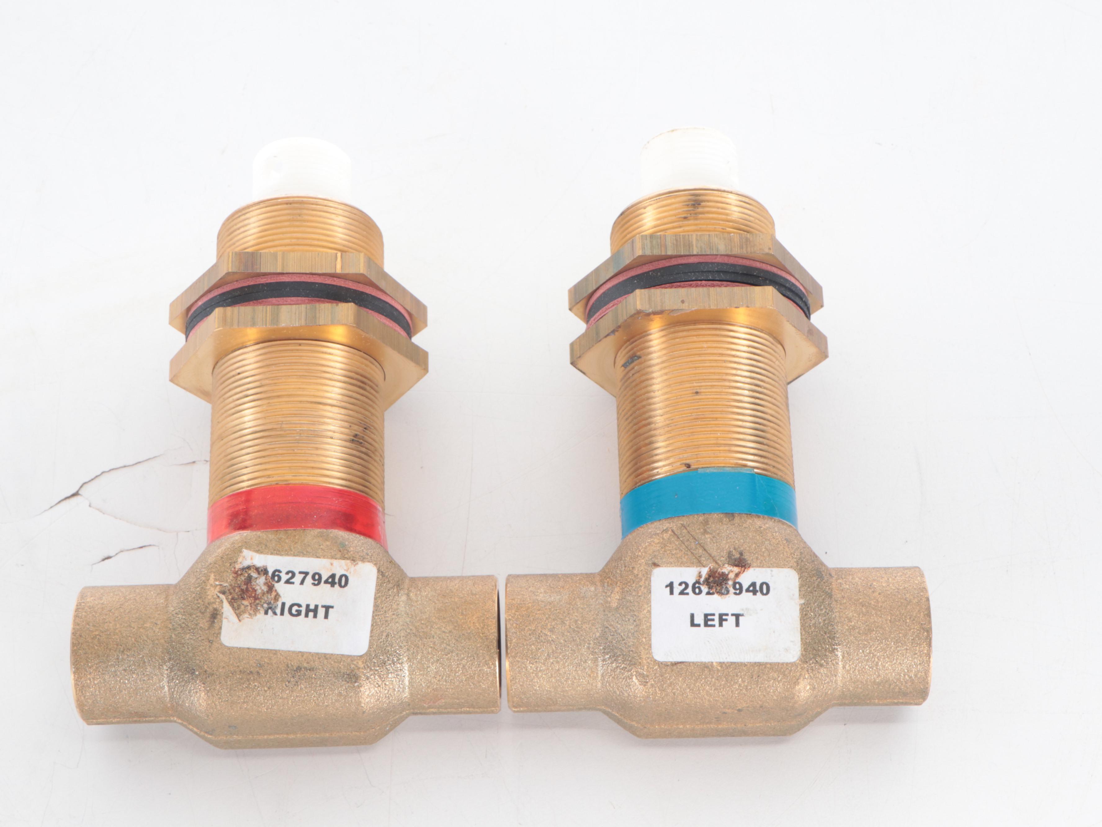 Grohe "Atrio" Widespread Brushed Nickel Faucet and Handle Bases