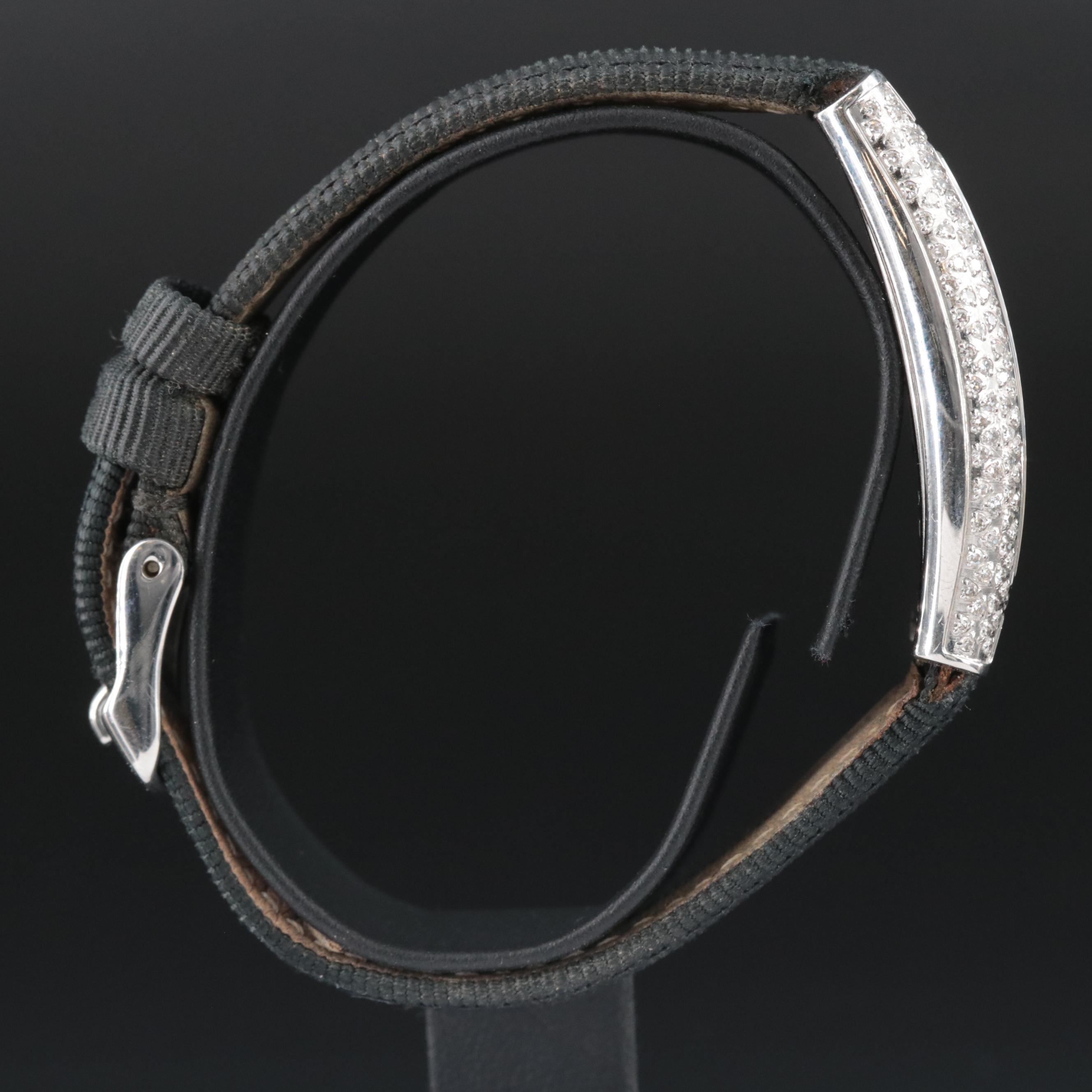 Michele Coquette Diamond Set Watch