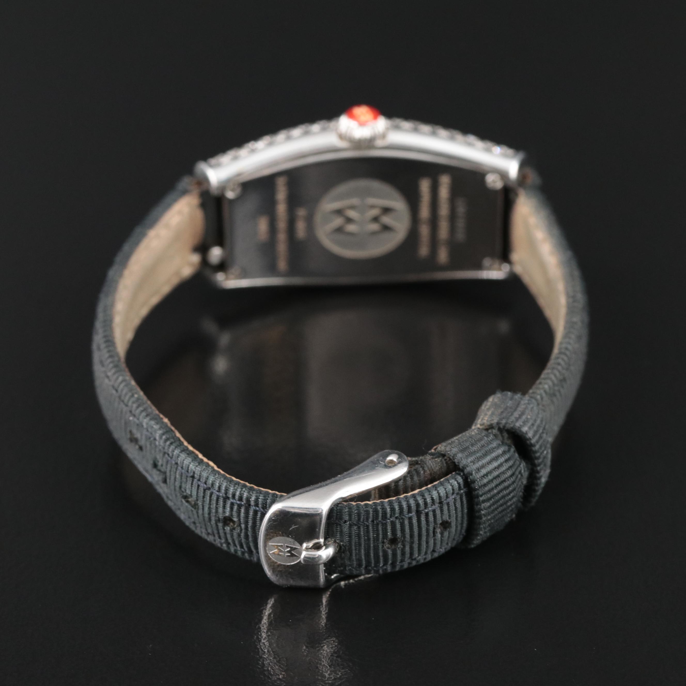 Michele Coquette Diamond Set Watch