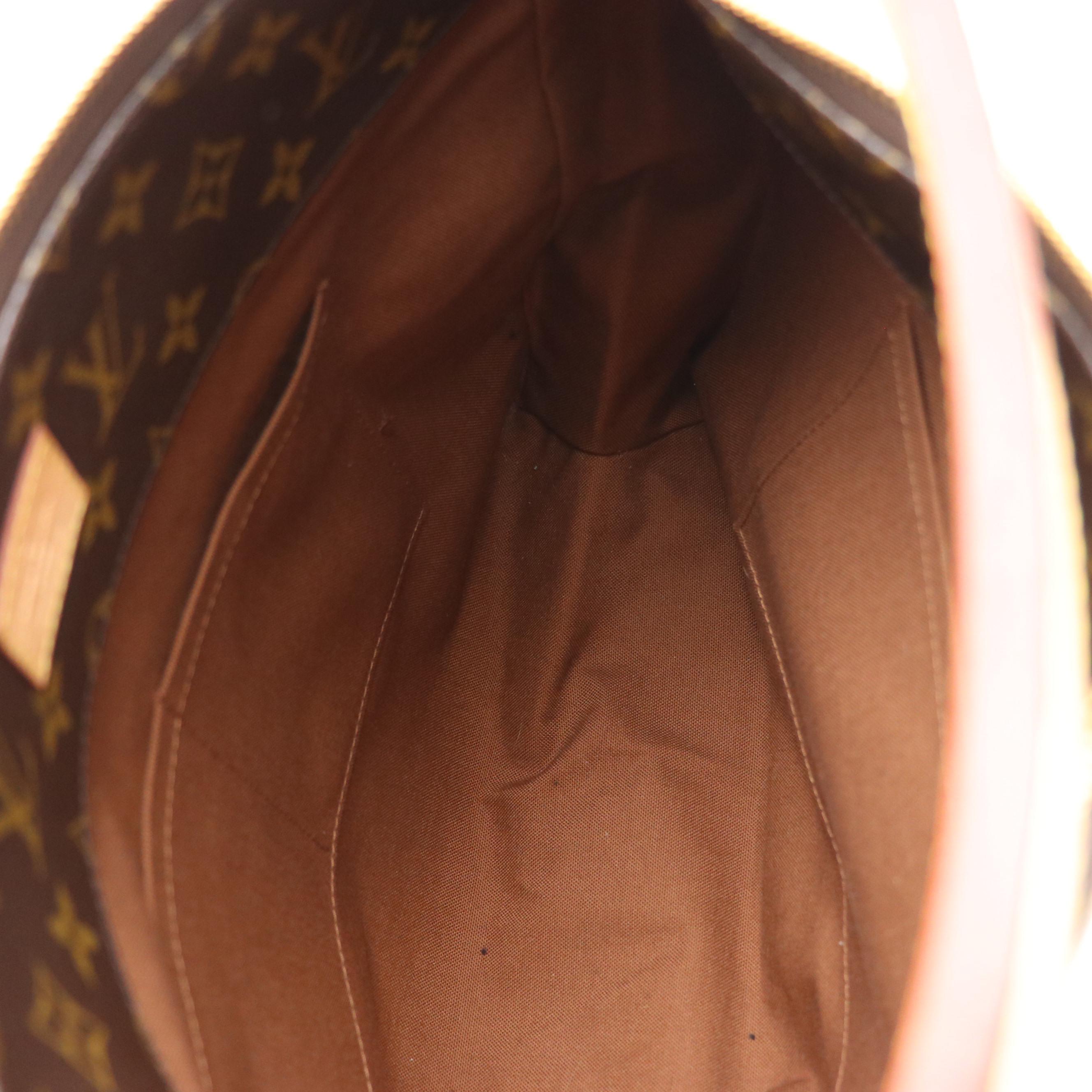 Louis Vuitton Sully PM Shoulder Bag in Monogram Canvas with Vachetta Leather