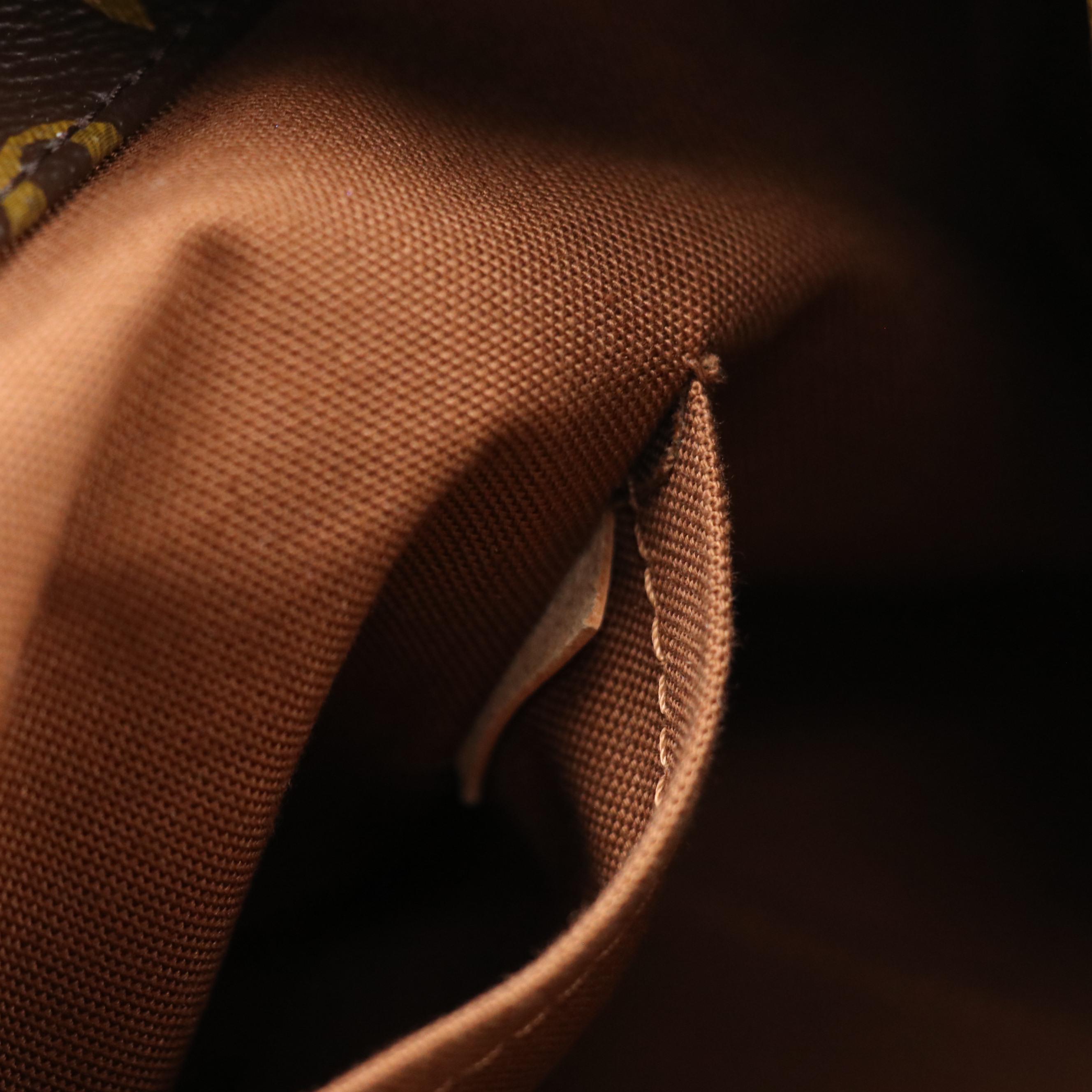 Louis Vuitton Sully PM Shoulder Bag in Monogram Canvas with Vachetta Leather