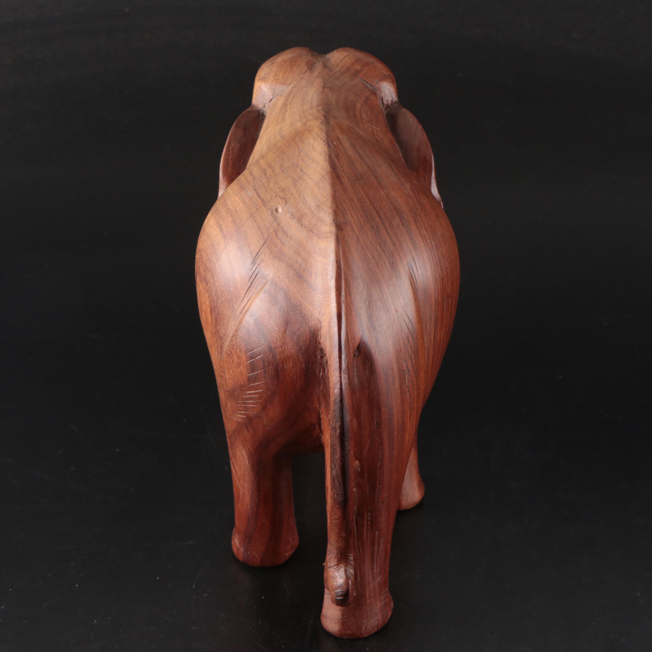 IKEA "STOCKHOLM" Stainless Bowl and Other Elephant Figures