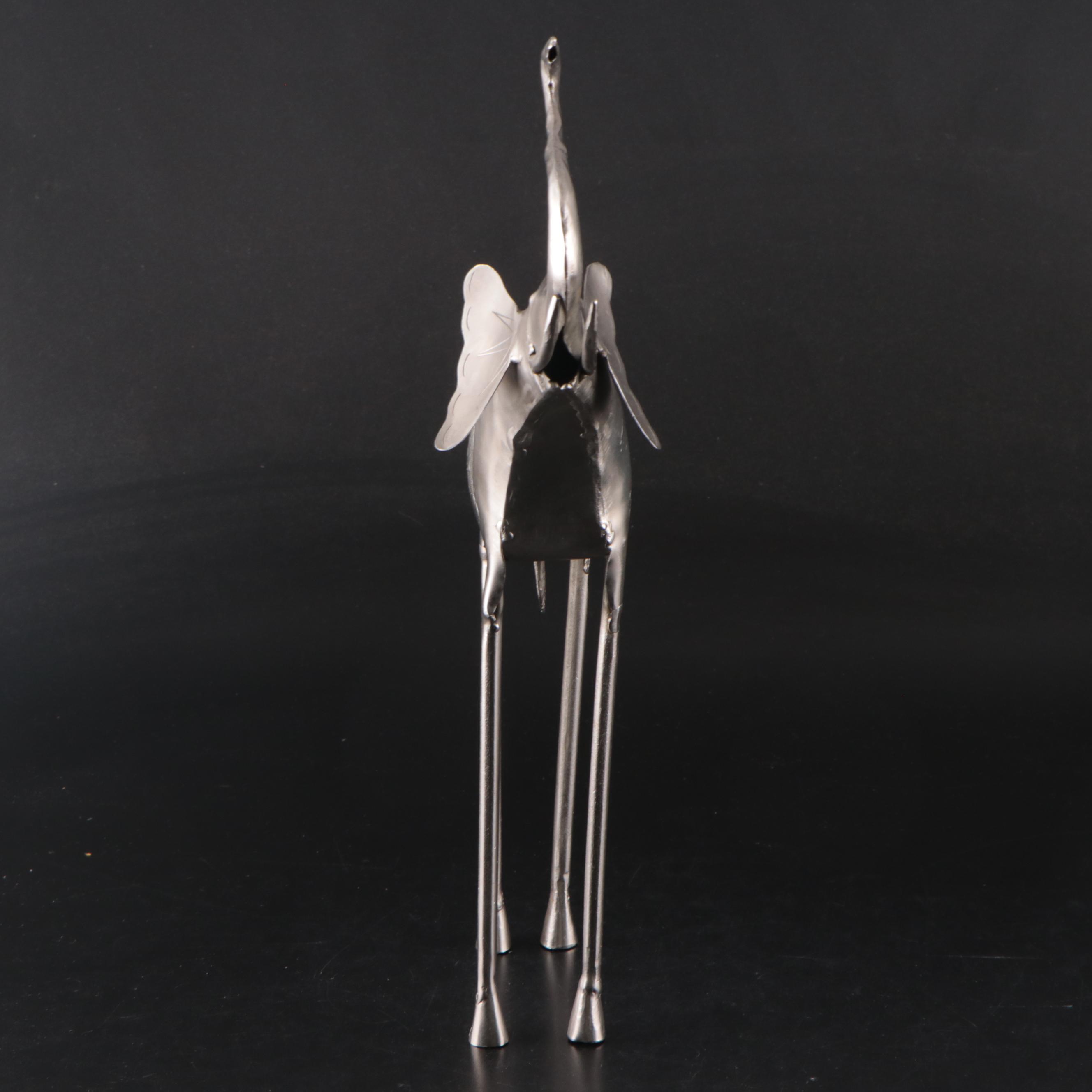 IKEA "STOCKHOLM" Stainless Bowl and Other Elephant Figures