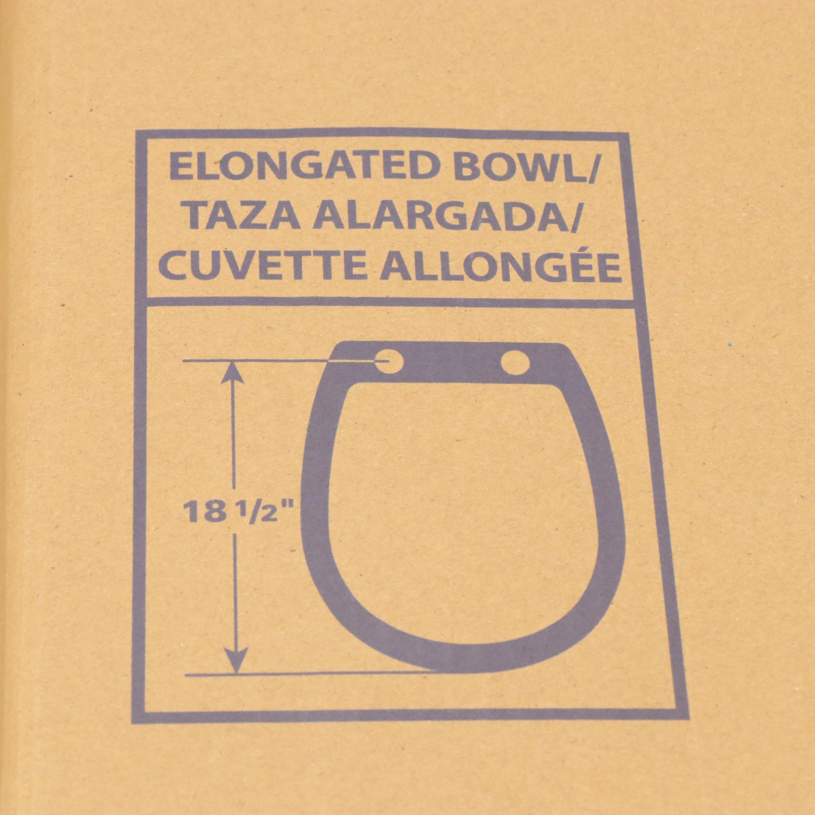 Jones Stephens Solid Oak Elongated Toilet Seats in Mahogany Finish