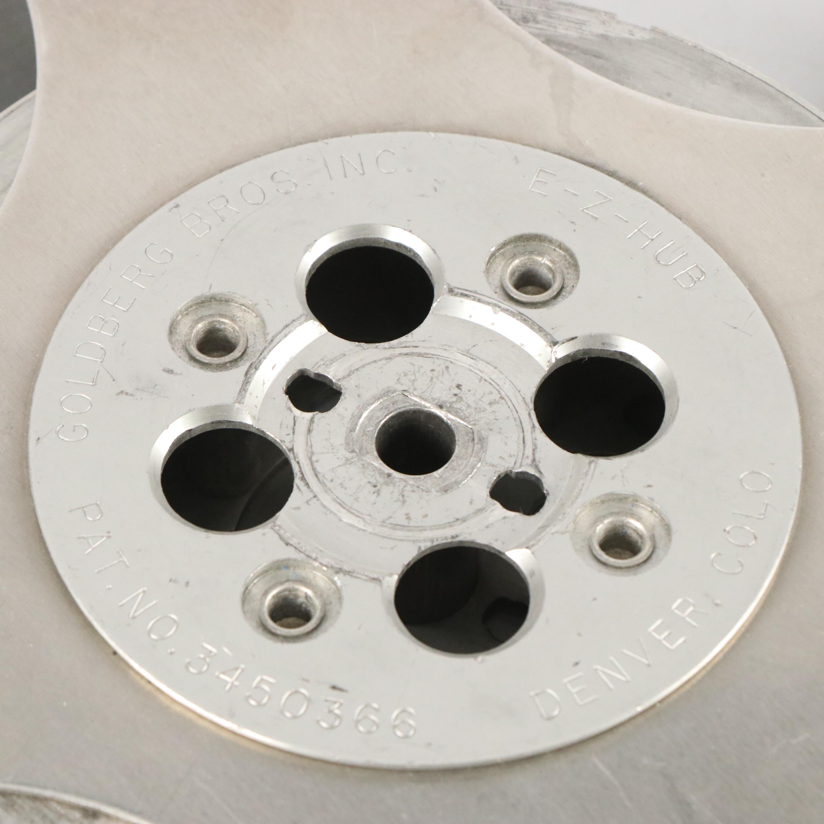 Goldberg Bros. Inc. E-Z-Hub Self-Threading Film Reel with Free-Wheeling Hubs