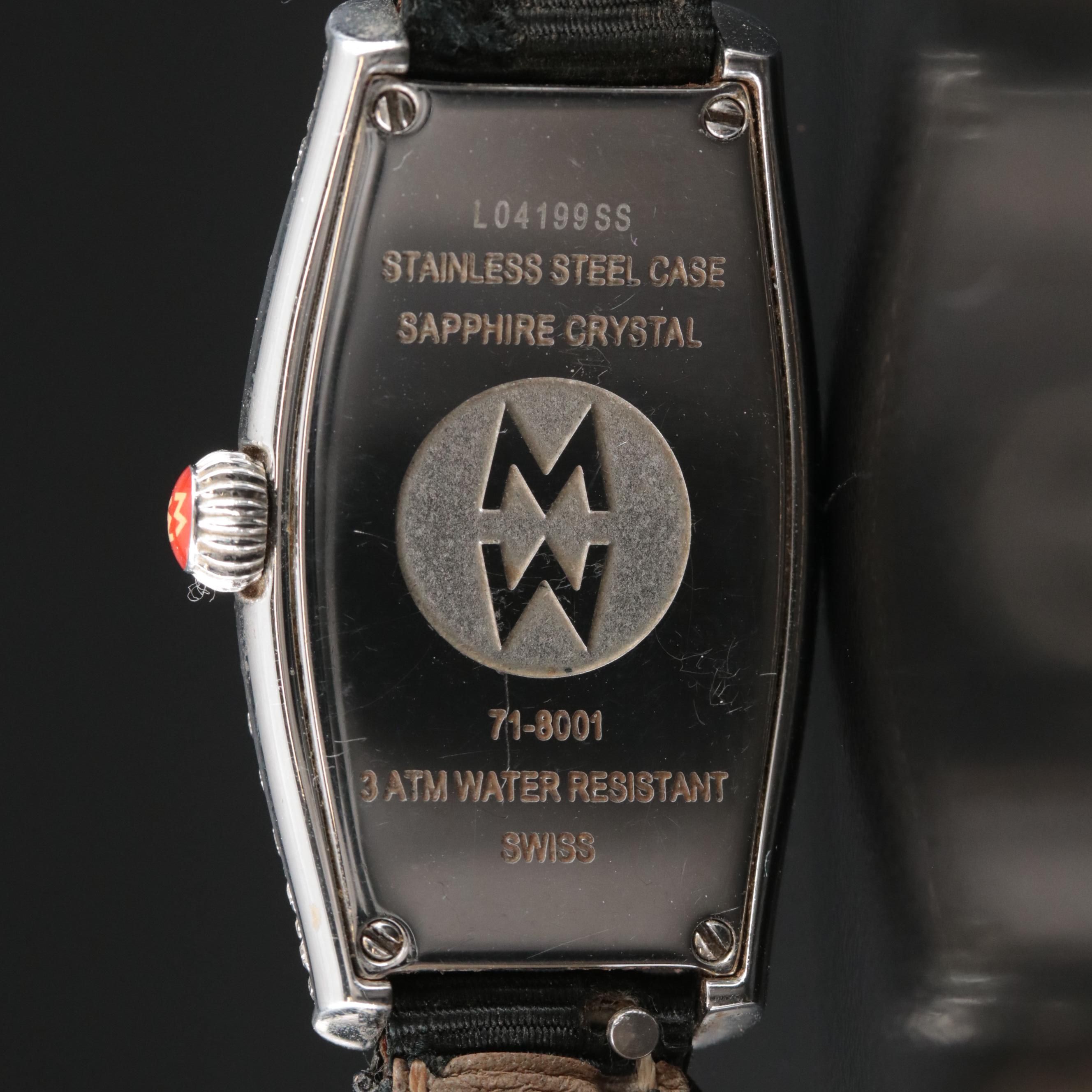 Michele Coquette Diamond Set Watch