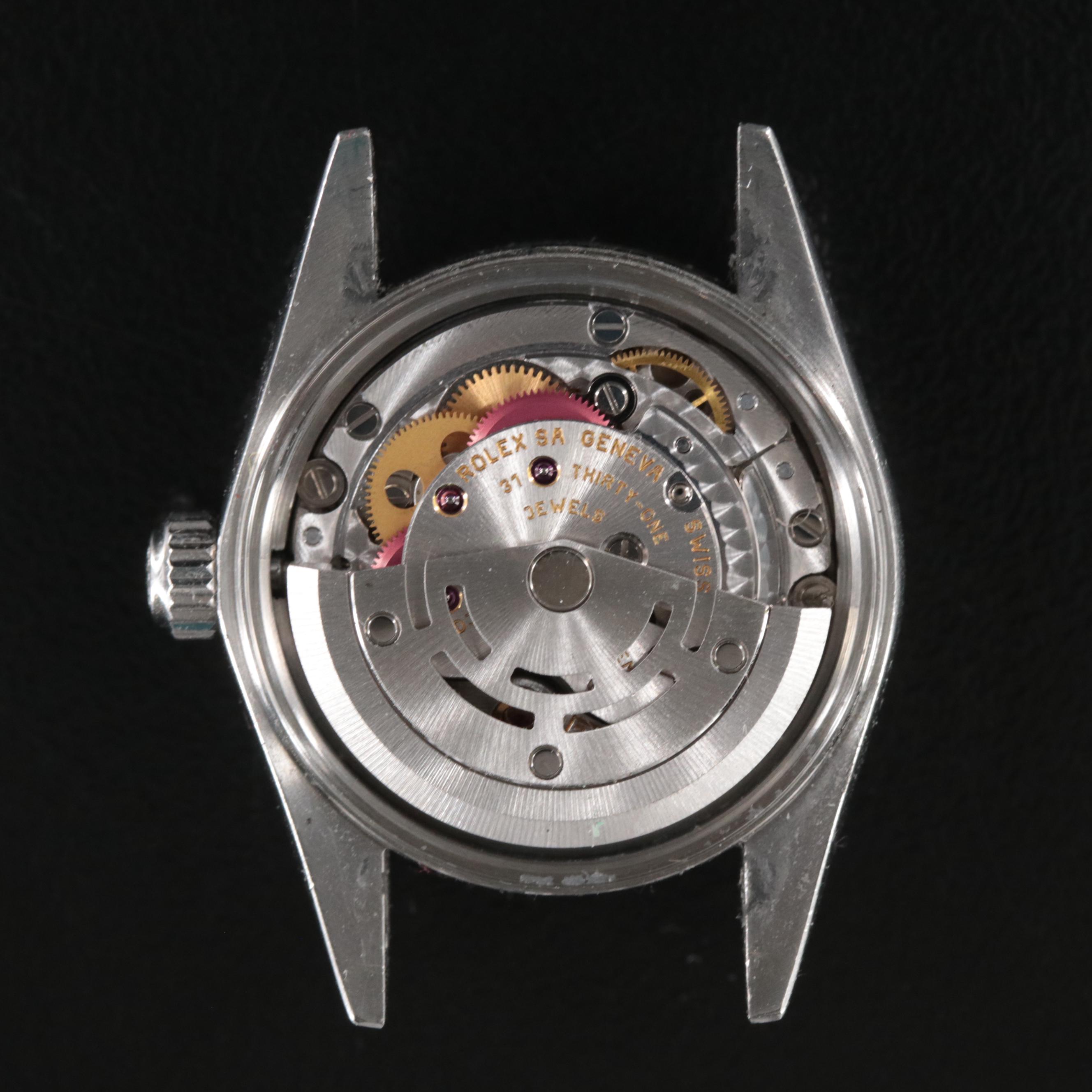 2000 Rolex Oyster Perpetual Engine Turned Bezel Watch