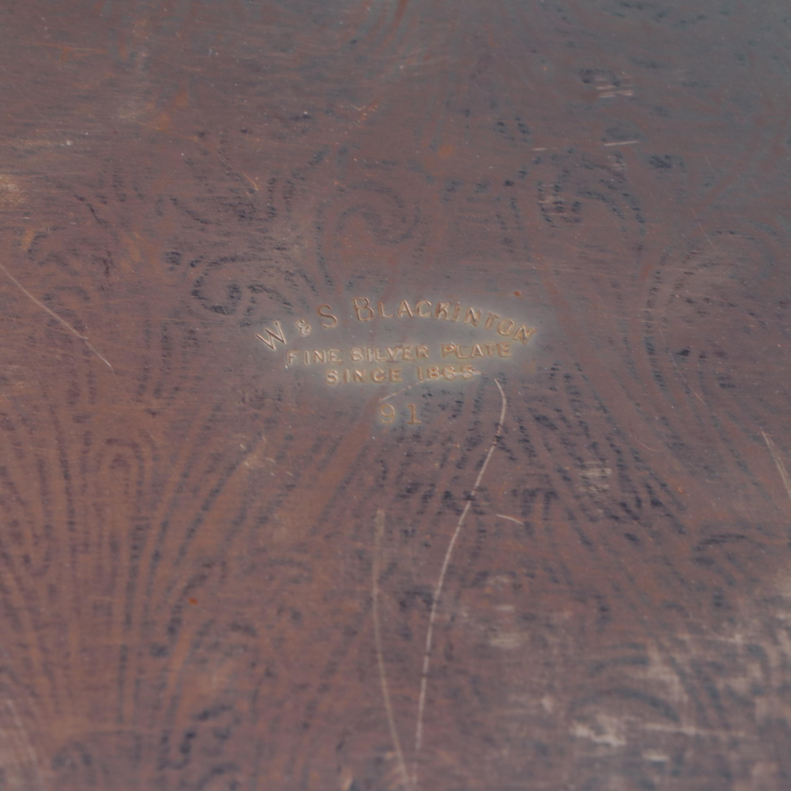 Friedman Silver Co. Entrée Serving Dish with Other Silver Plate Serveware