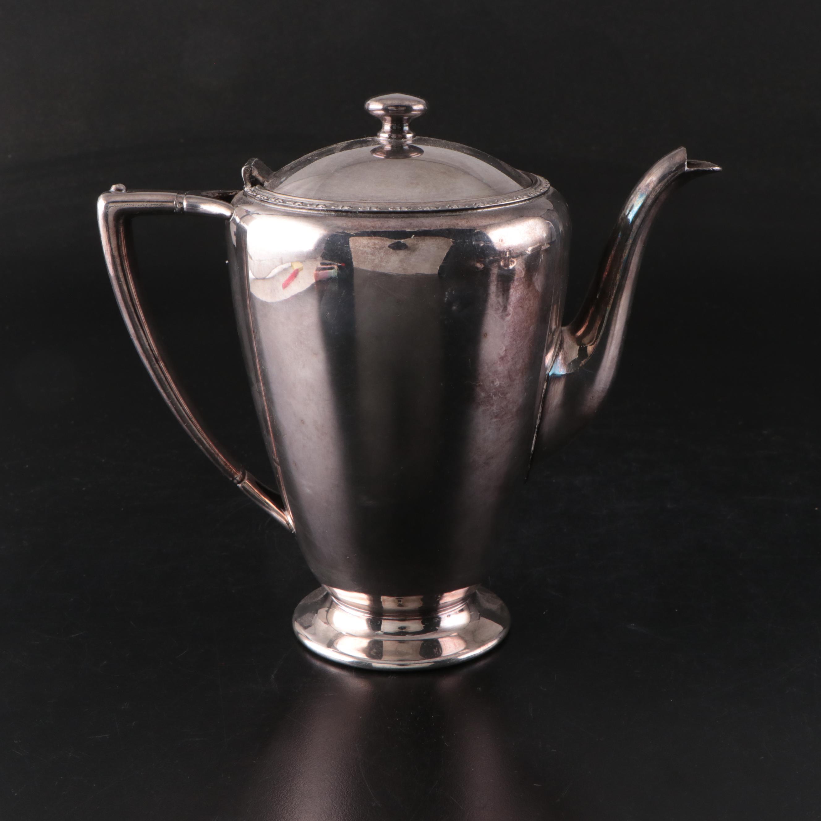 Friedman Silver Co. Entrée Serving Dish with Other Silver Plate Serveware