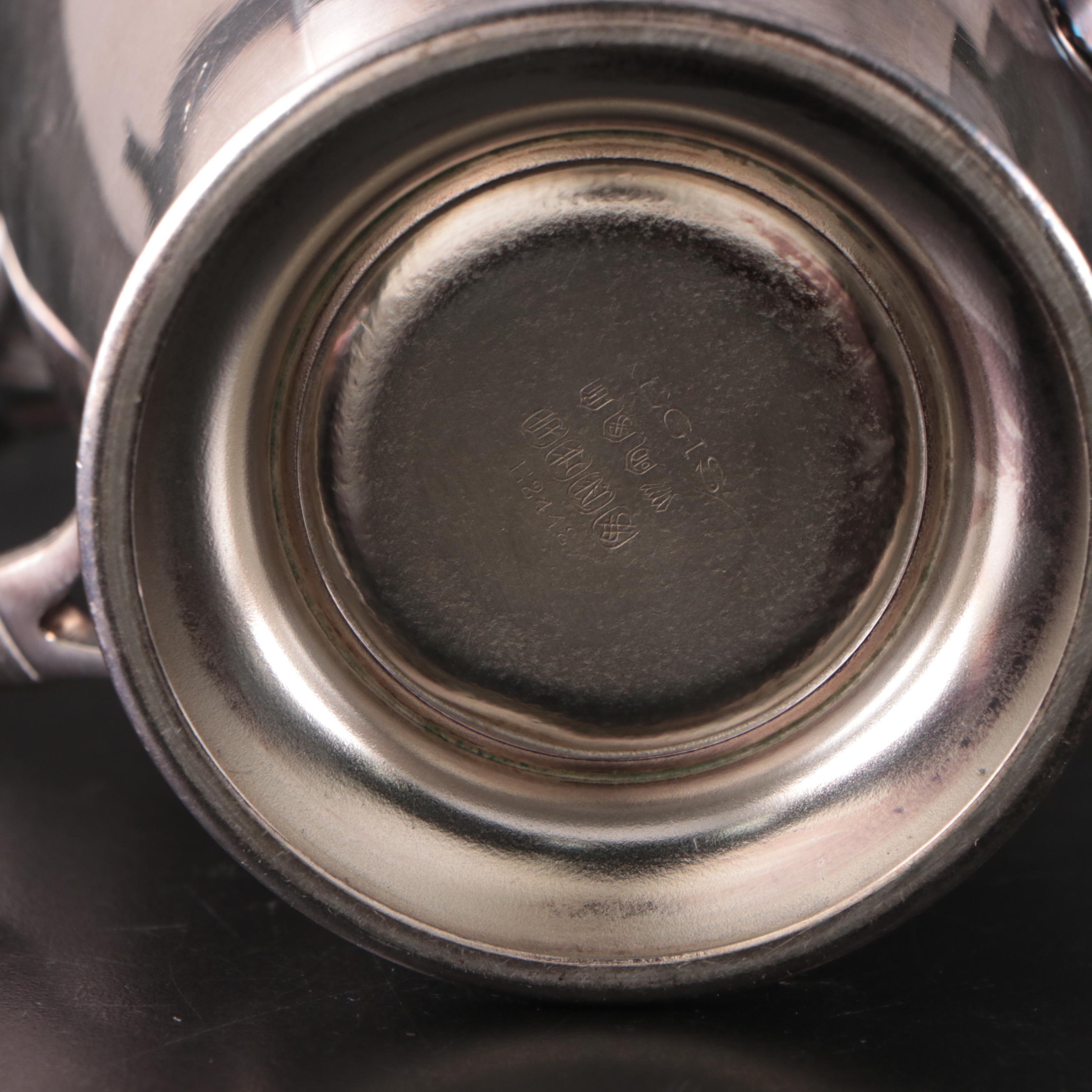 Friedman Silver Co. Entrée Serving Dish with Other Silver Plate Serveware