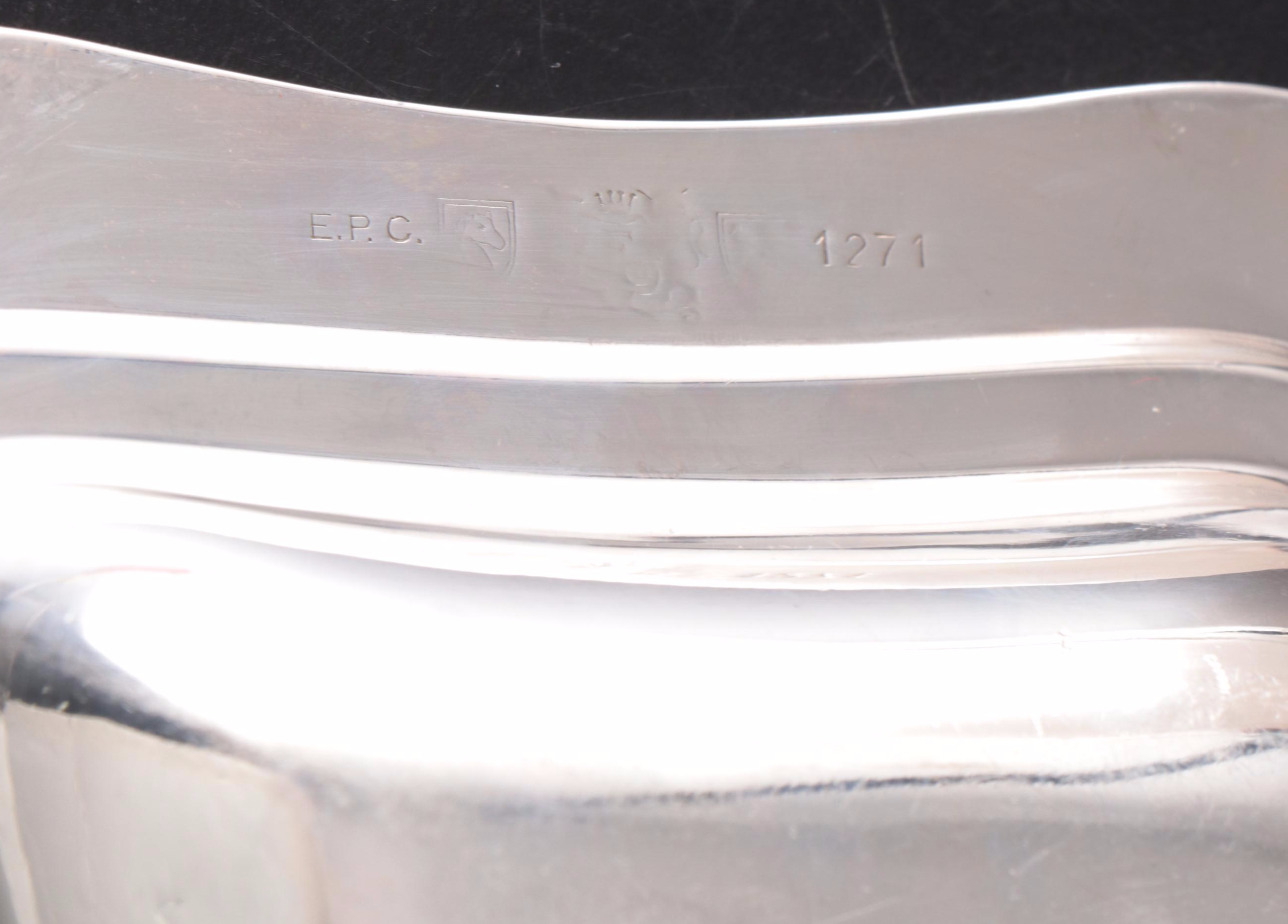 Friedman Silver Co. Entrée Serving Dish with Other Silver Plate Serveware