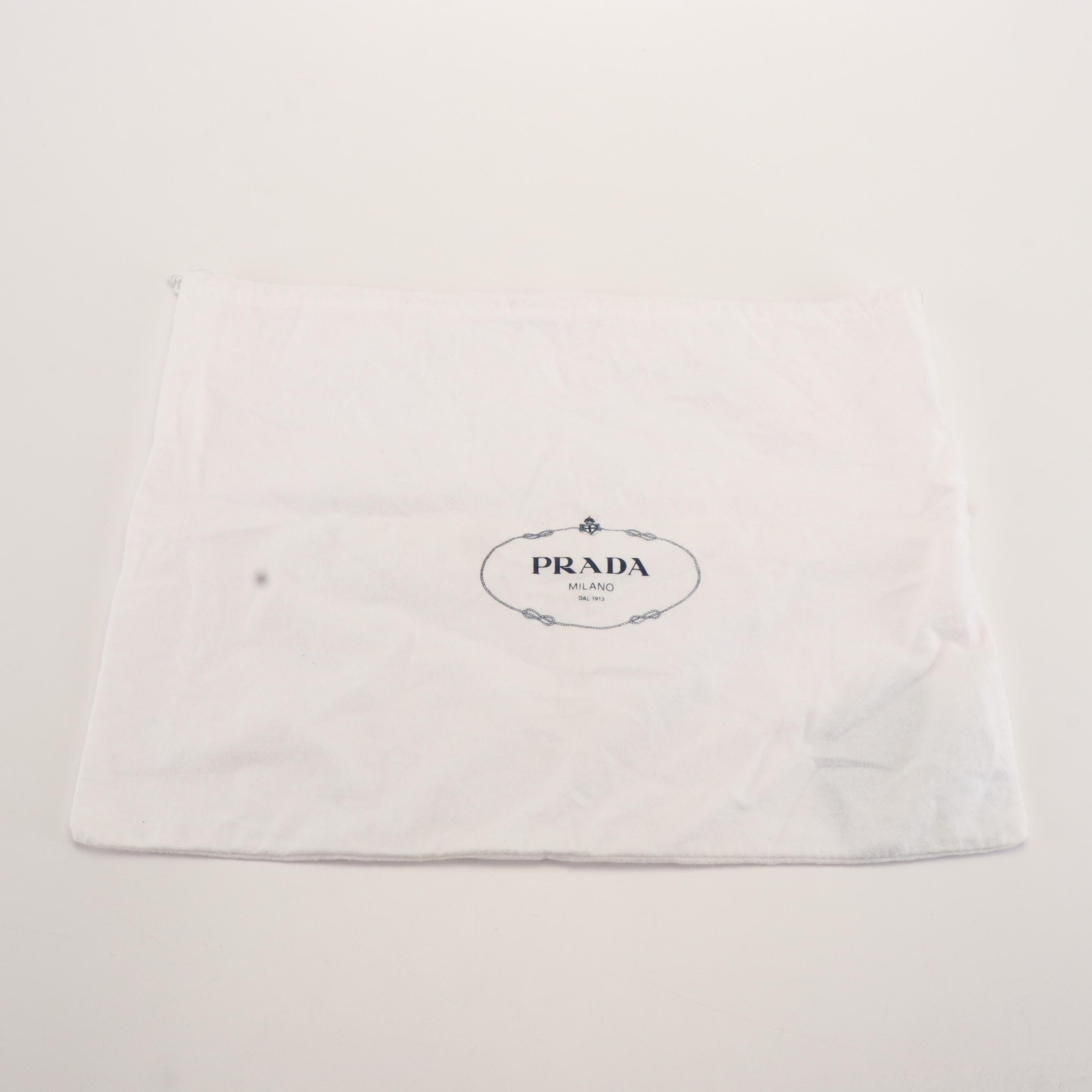 Prada Green Nylon Tessuto City Tote Bag