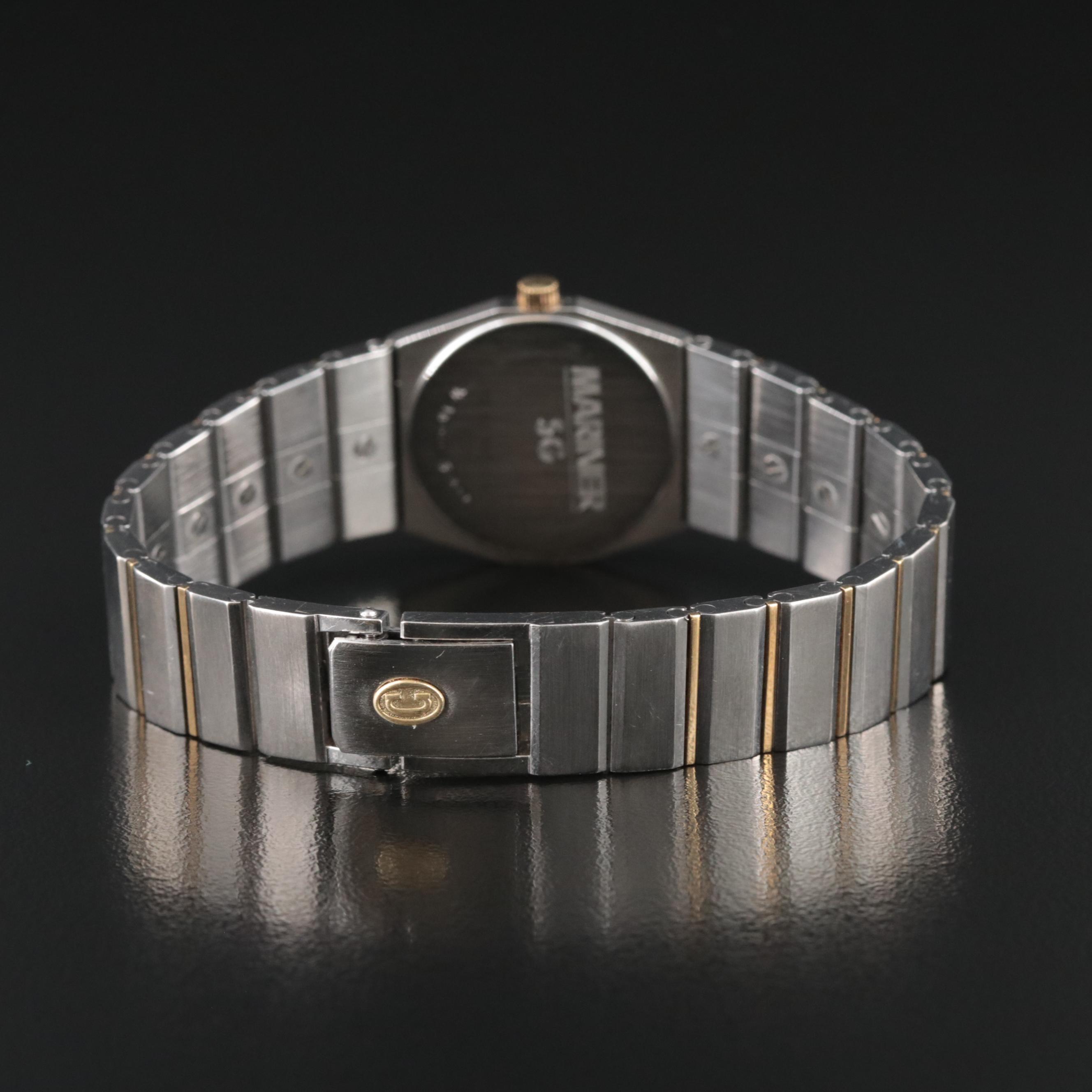 18K and Stainless Steel Concord Mariner Quartz Watch